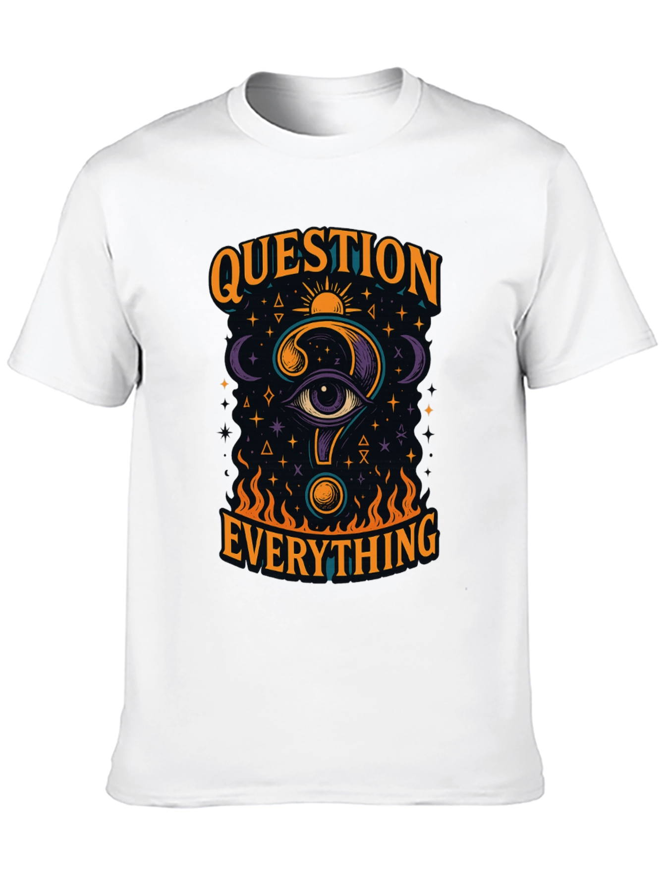 Question Everything Graphic T-Shirt - Mens