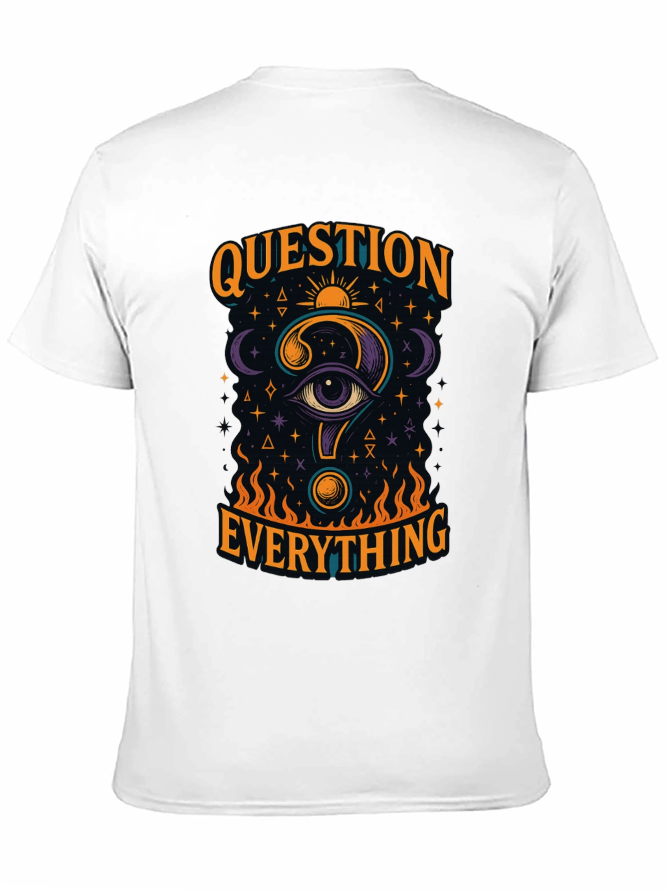 Question Everything Graphic T-Shirt - Mens