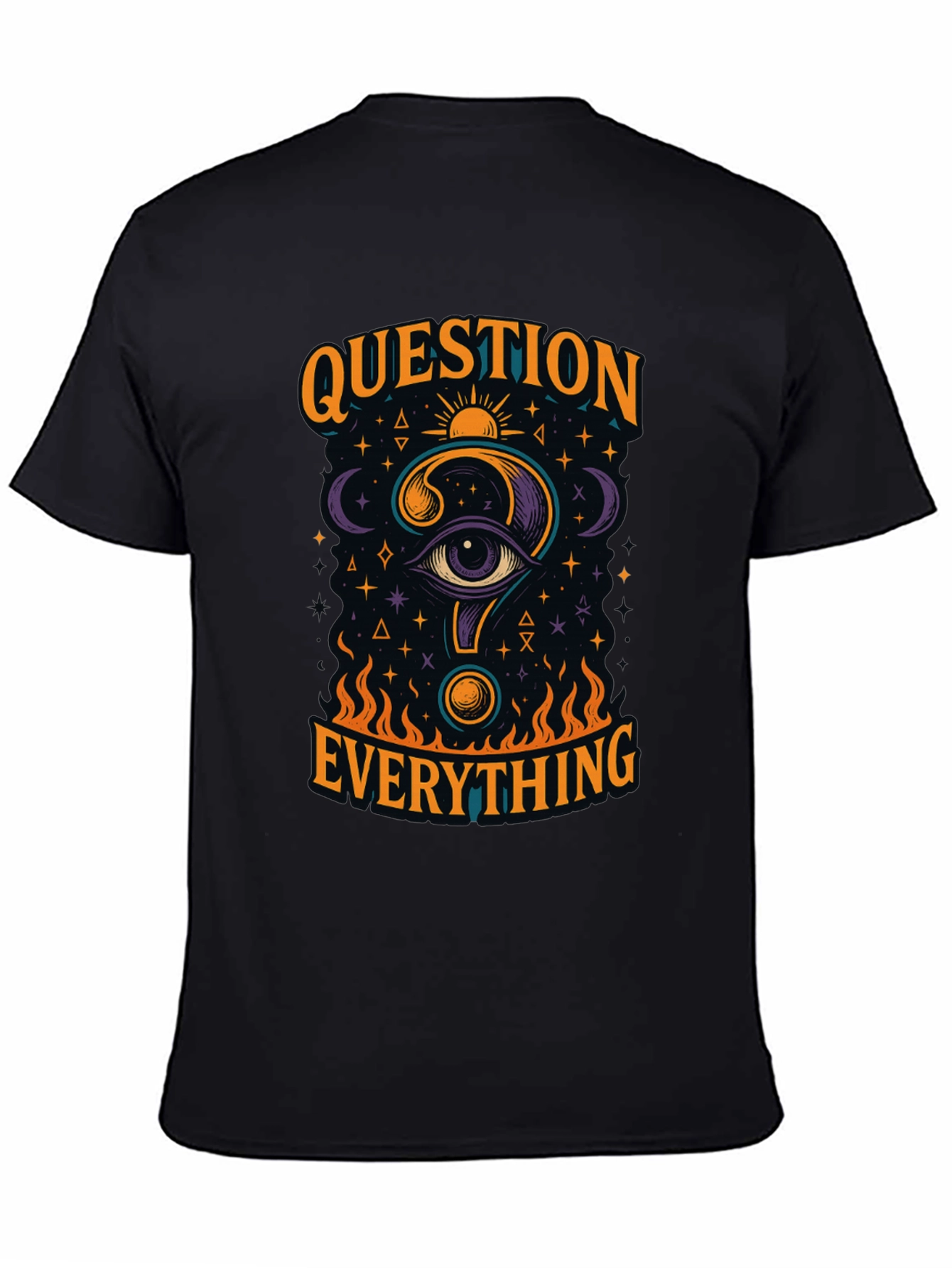 Question Everything Graphic T-Shirt - Mens