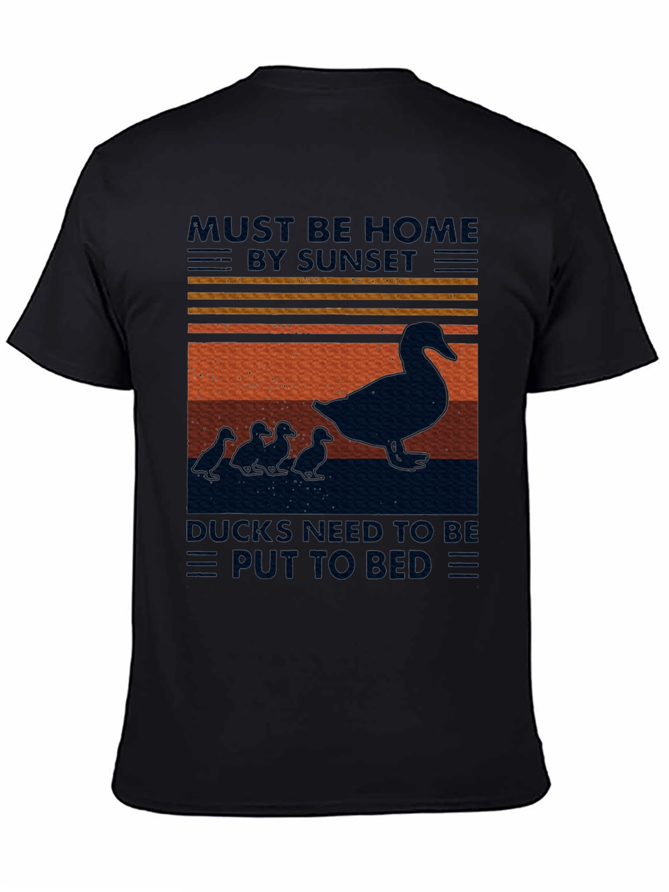 Must Be Home By Sunset Ducks T-Shirt