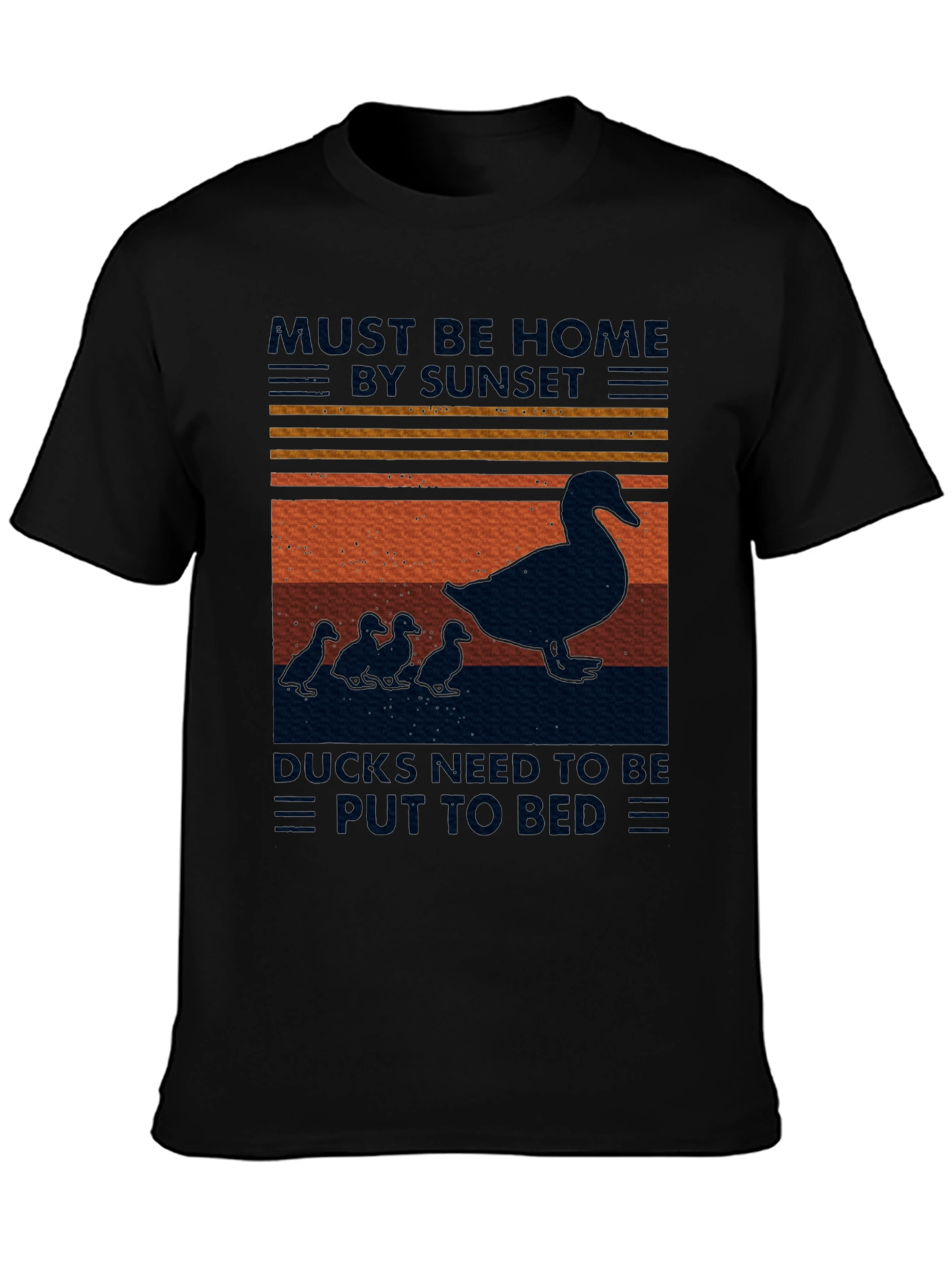 Must Be Home By Sunset Ducks T-Shirt