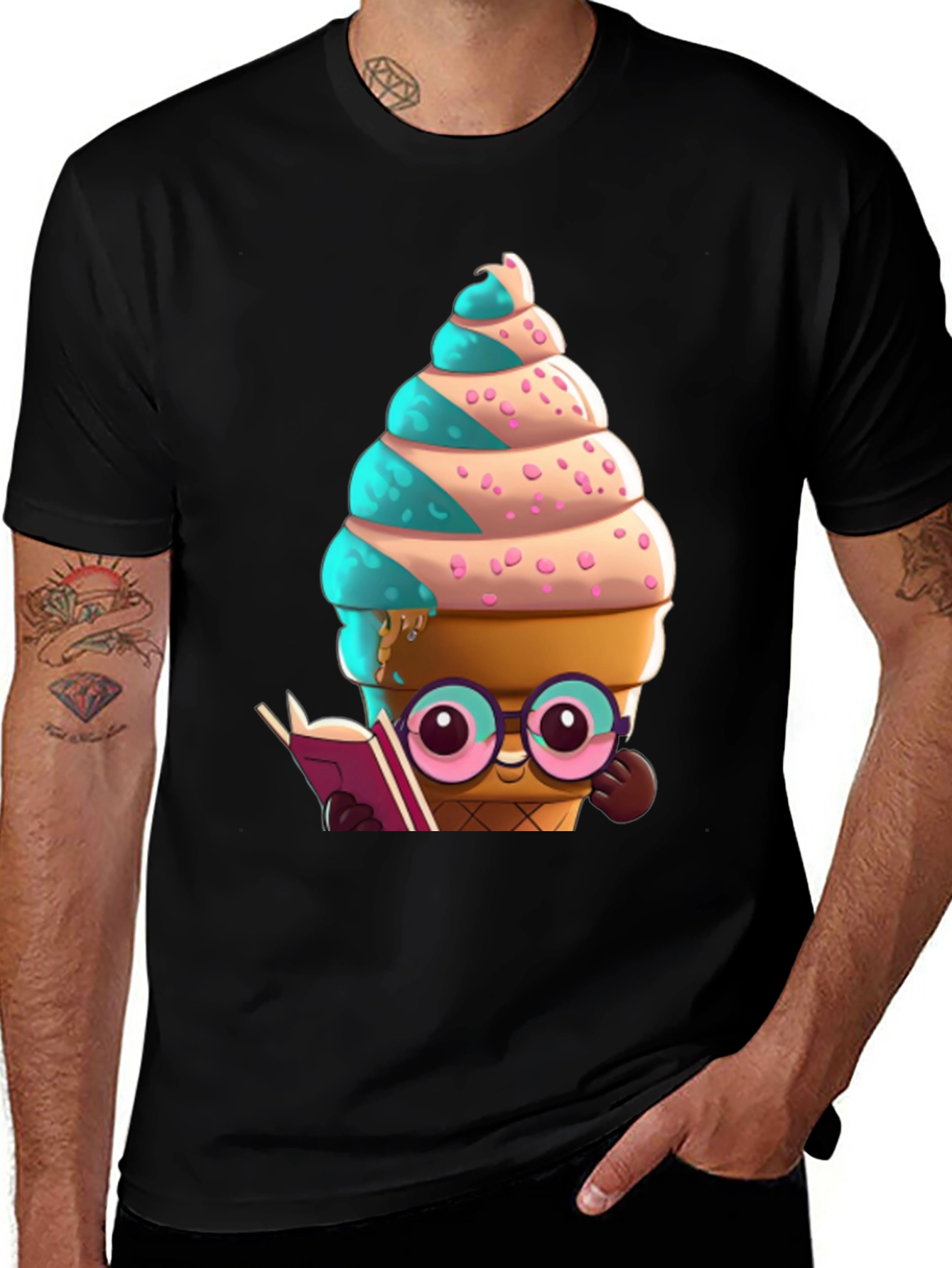 Nerdy Ice Cream T-Shirt