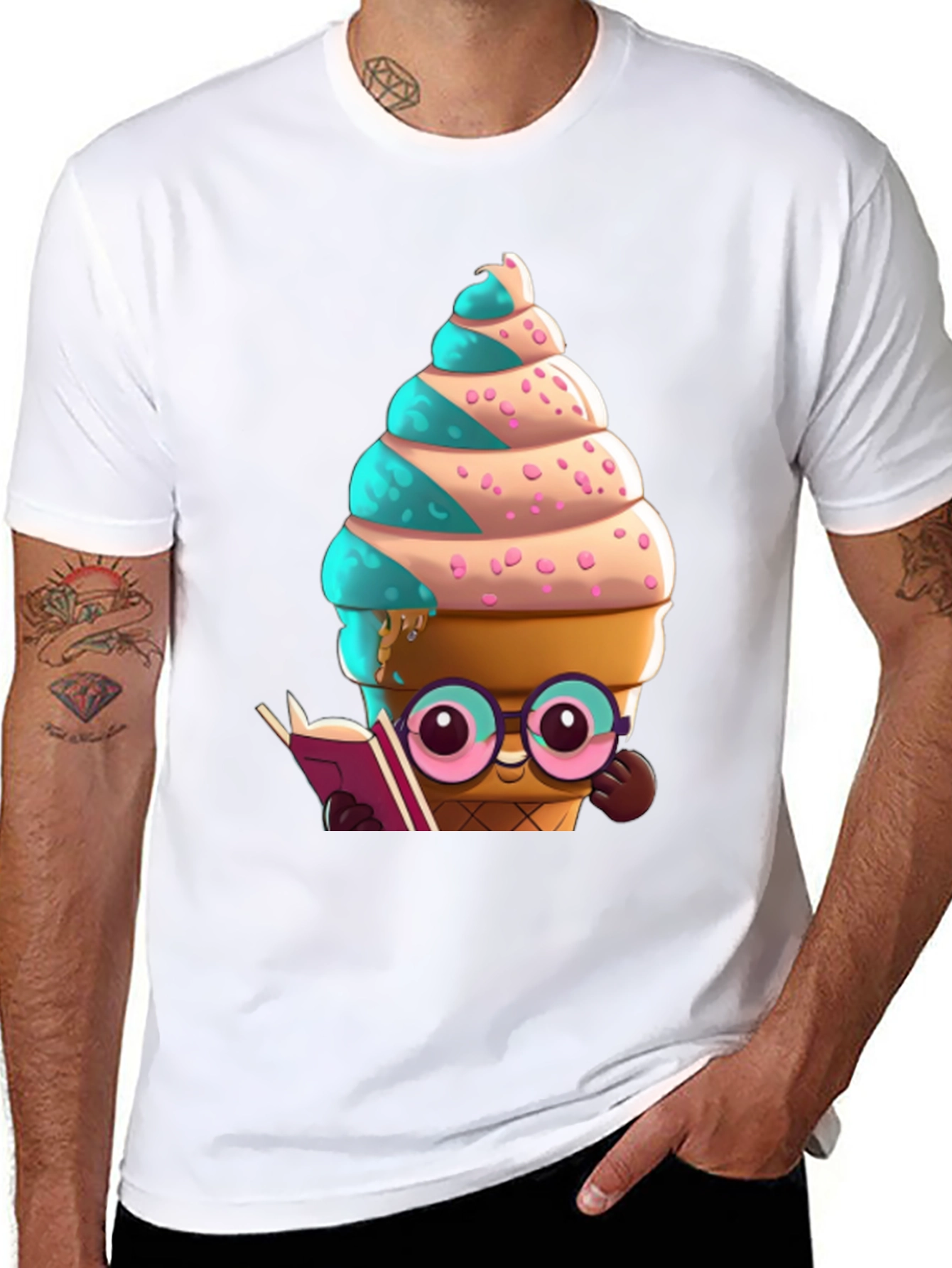 Nerdy Ice Cream T-Shirt