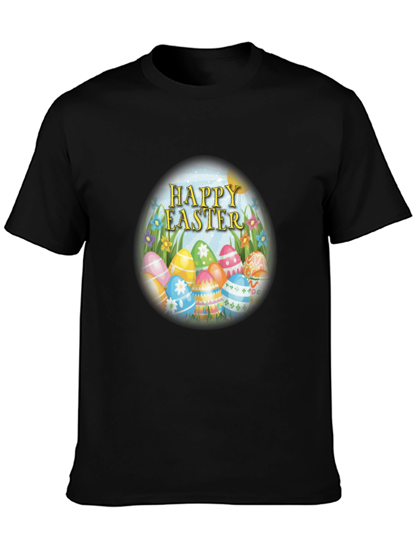 Happy Easter Egg T-Shirt - Festive Celebration Tee