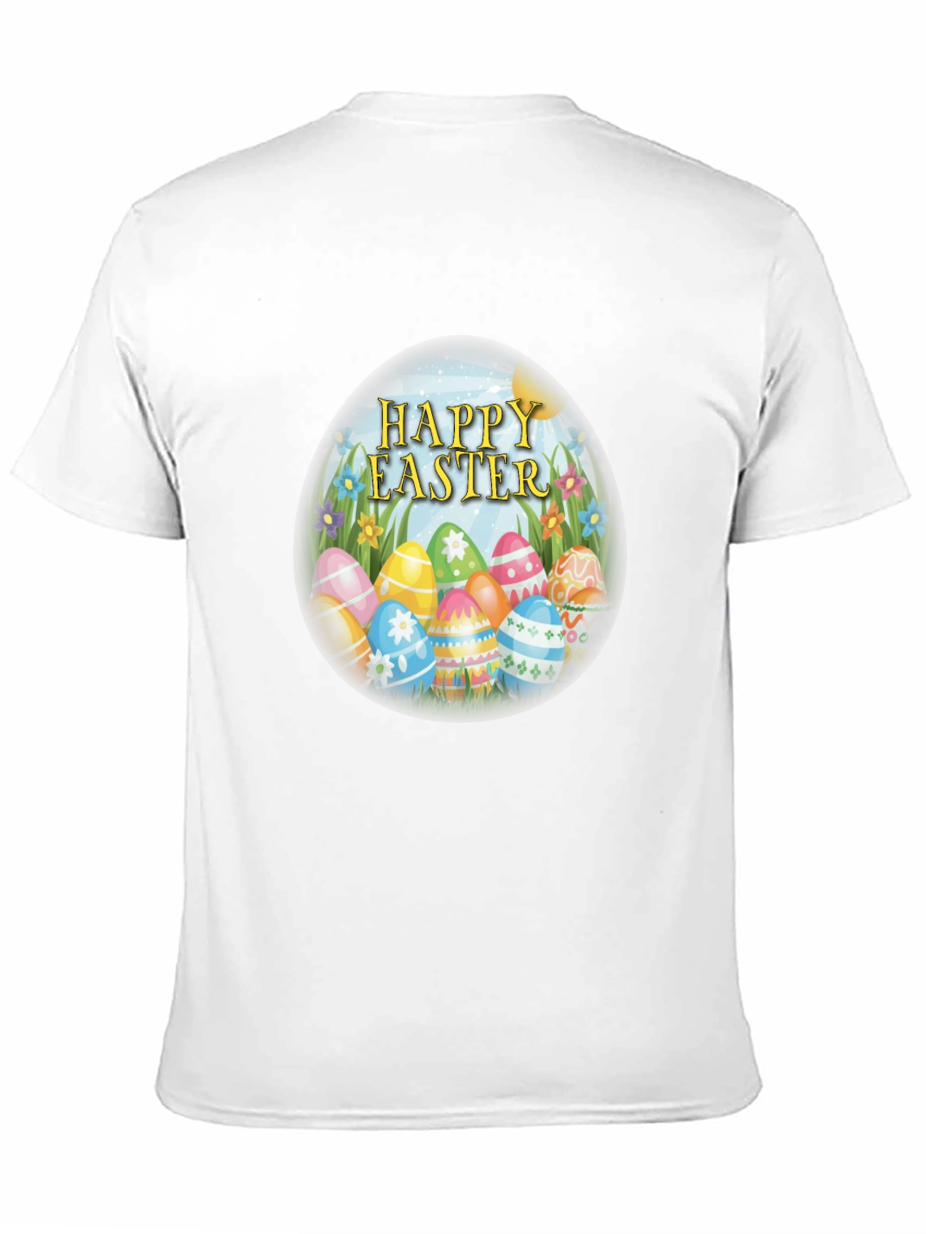 Happy Easter Egg T-Shirt - Festive Celebration Tee