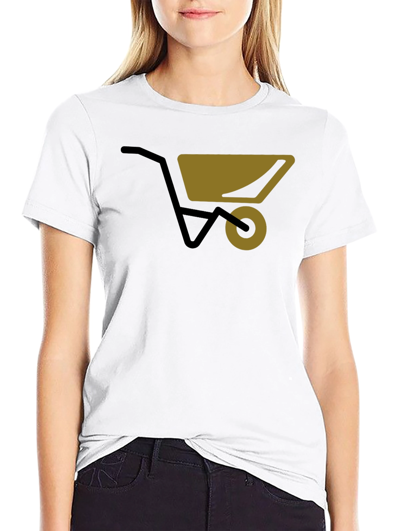 Wheelbarrow Graphic Tee - Black