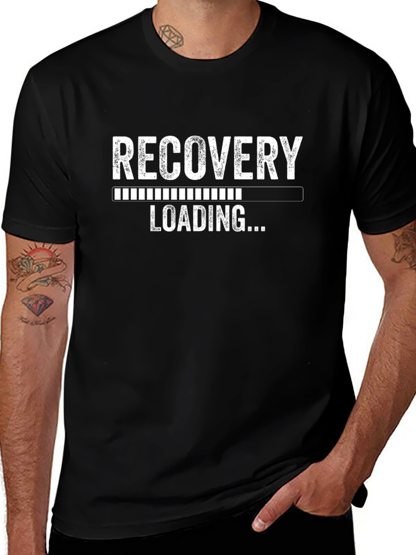 Recovery Loading Graphic Tee