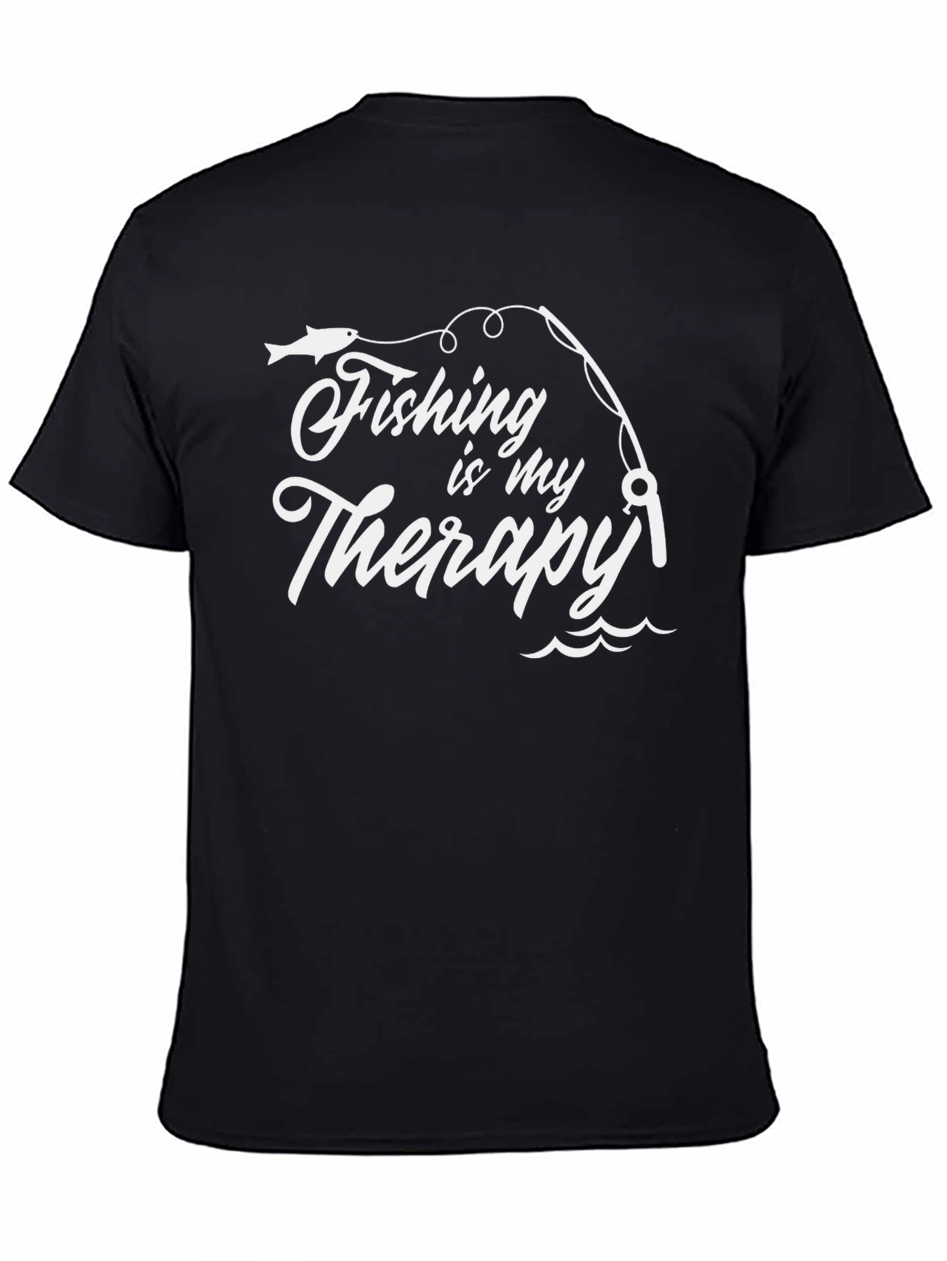 Fishing is My Therapy Graphic Tee