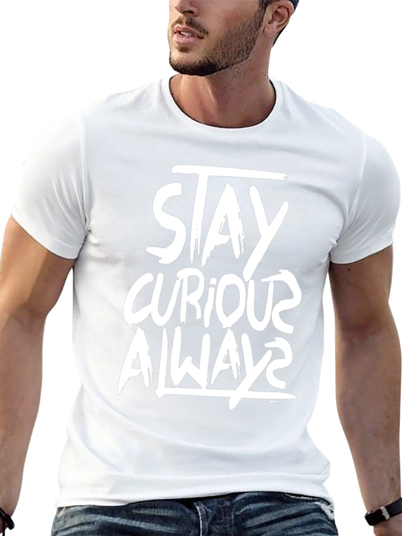 Stay Curious Always Graphic Tee