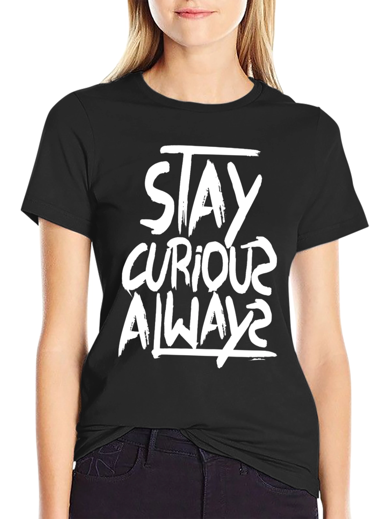 Stay Curious Always Graphic Tee