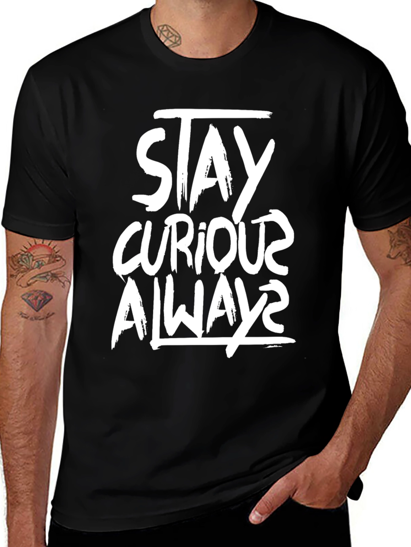 Stay Curious Always Graphic Tee