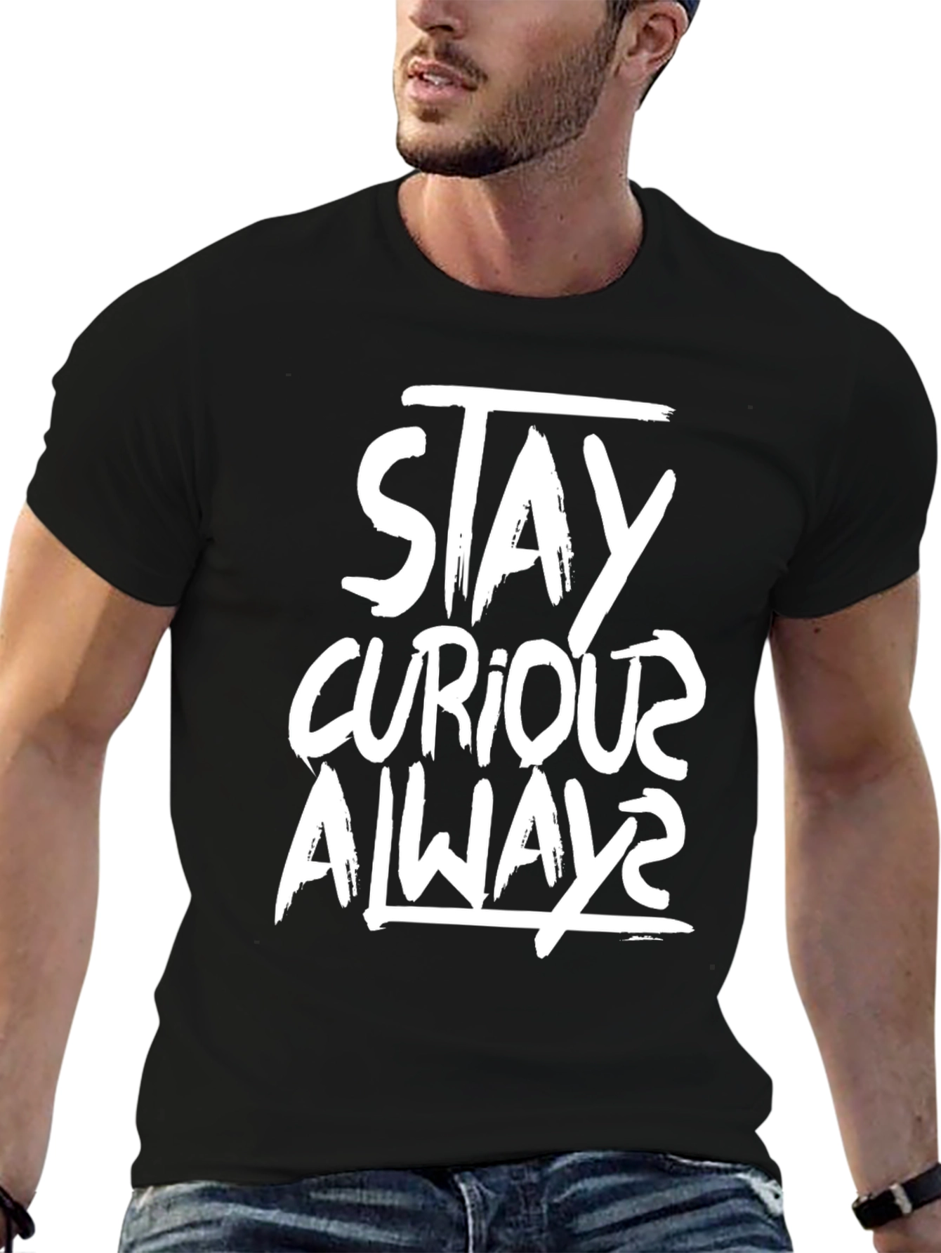 Stay Curious Always Graphic Tee