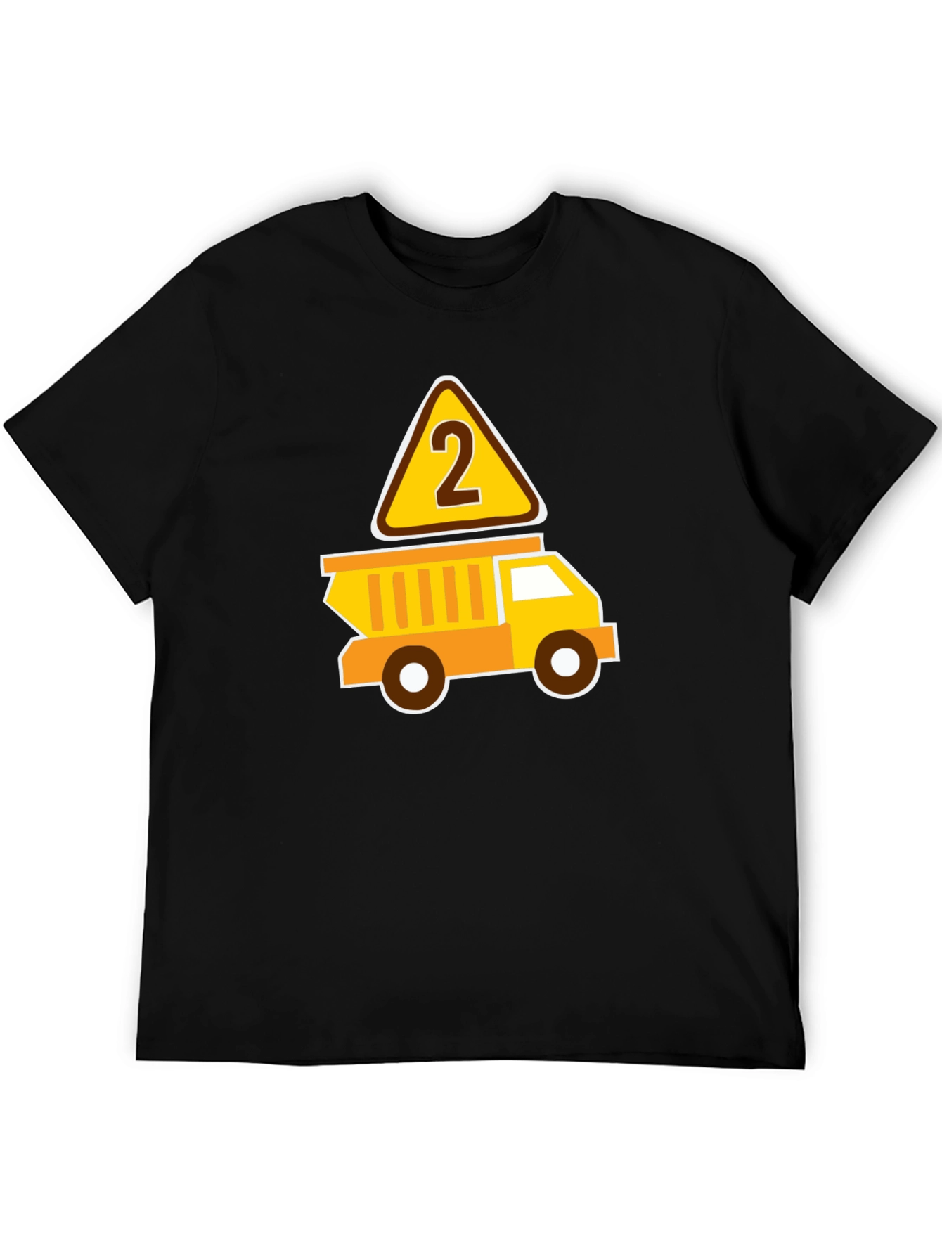 Kids 2nd Birthday Truck T-Shirt