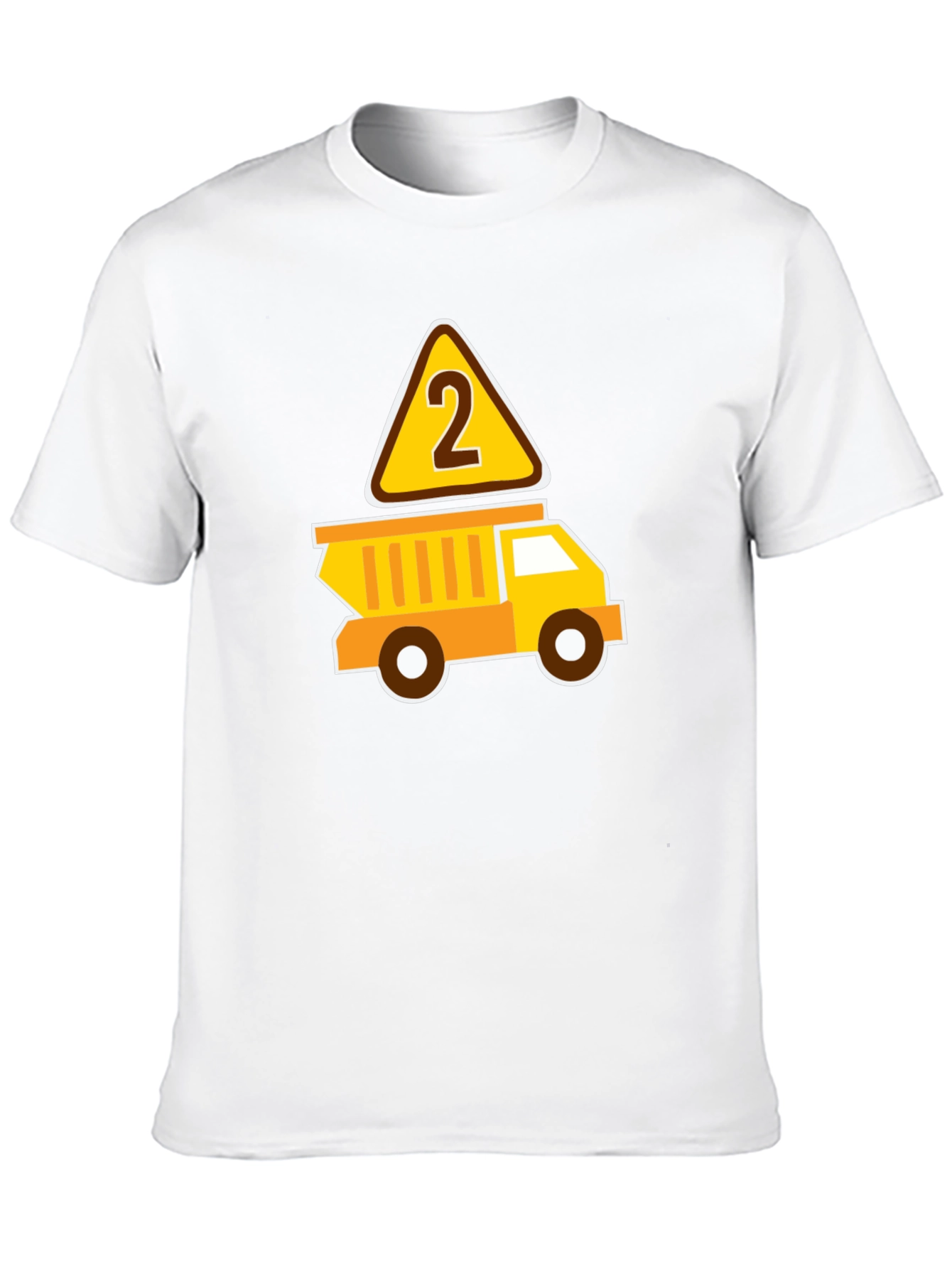 Kids 2nd Birthday Truck T-Shirt