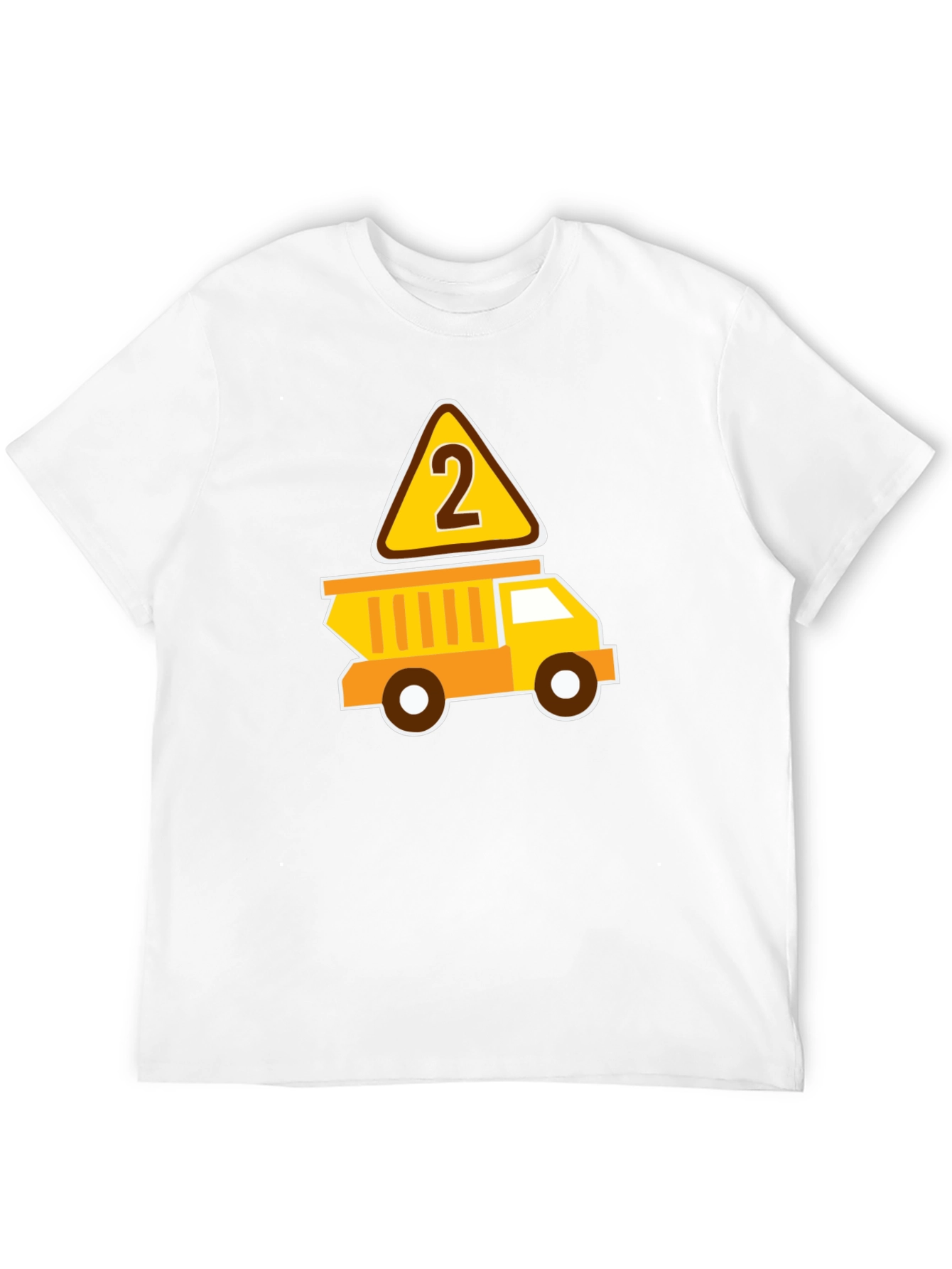 Kids 2nd Birthday Truck T-Shirt