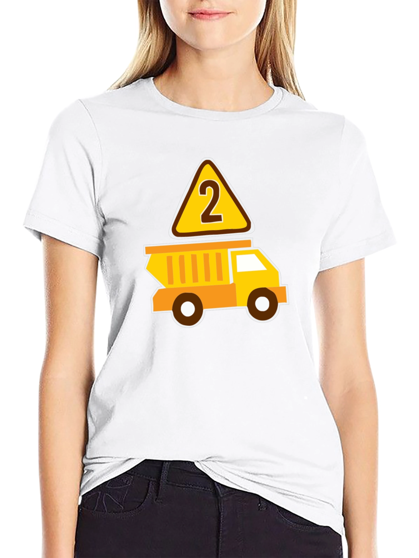 Kids 2nd Birthday Truck T-Shirt