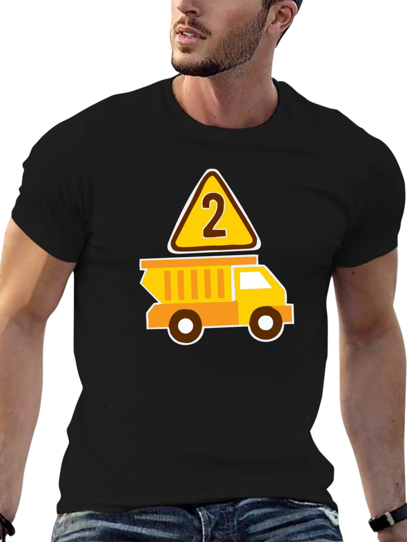 Kids 2nd Birthday Truck T-Shirt