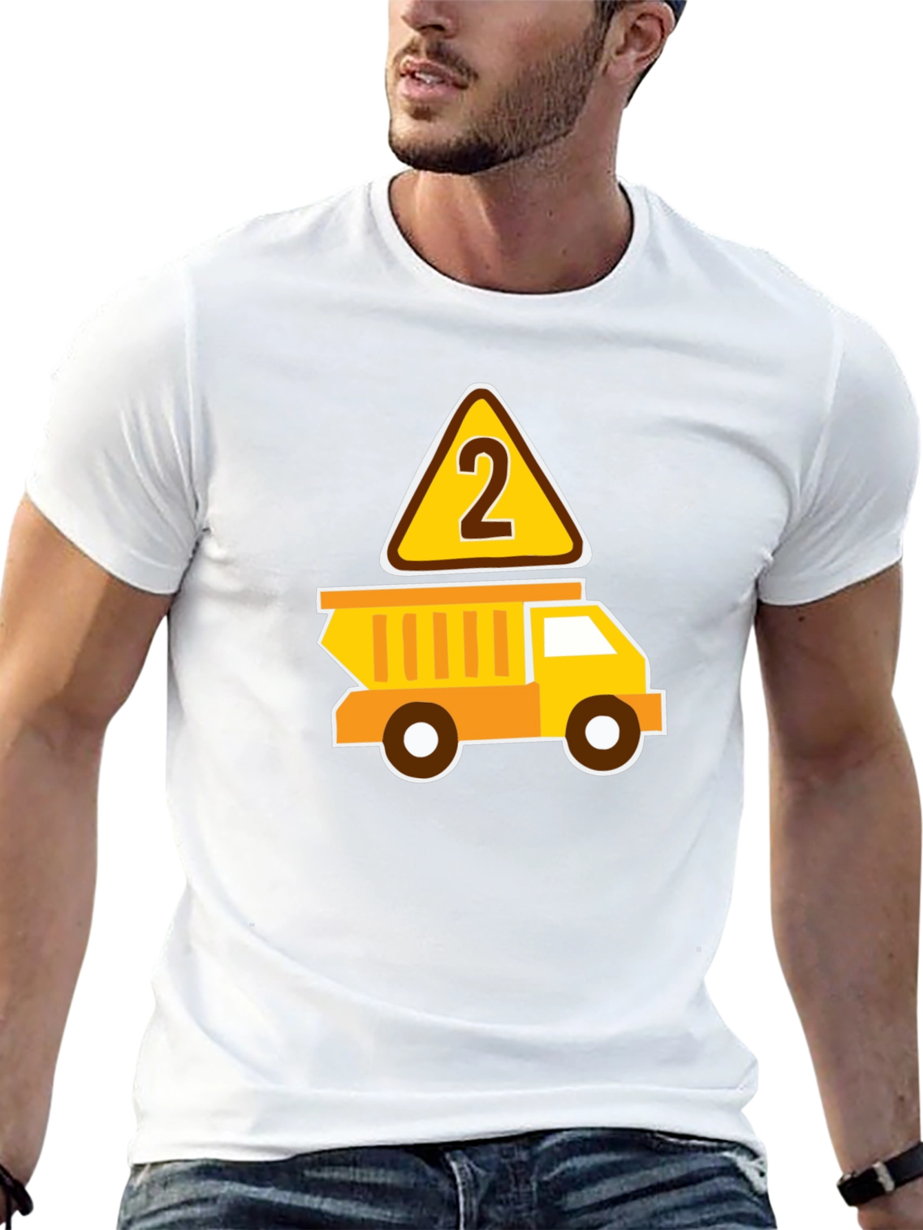 Kids 2nd Birthday Truck T-Shirt
