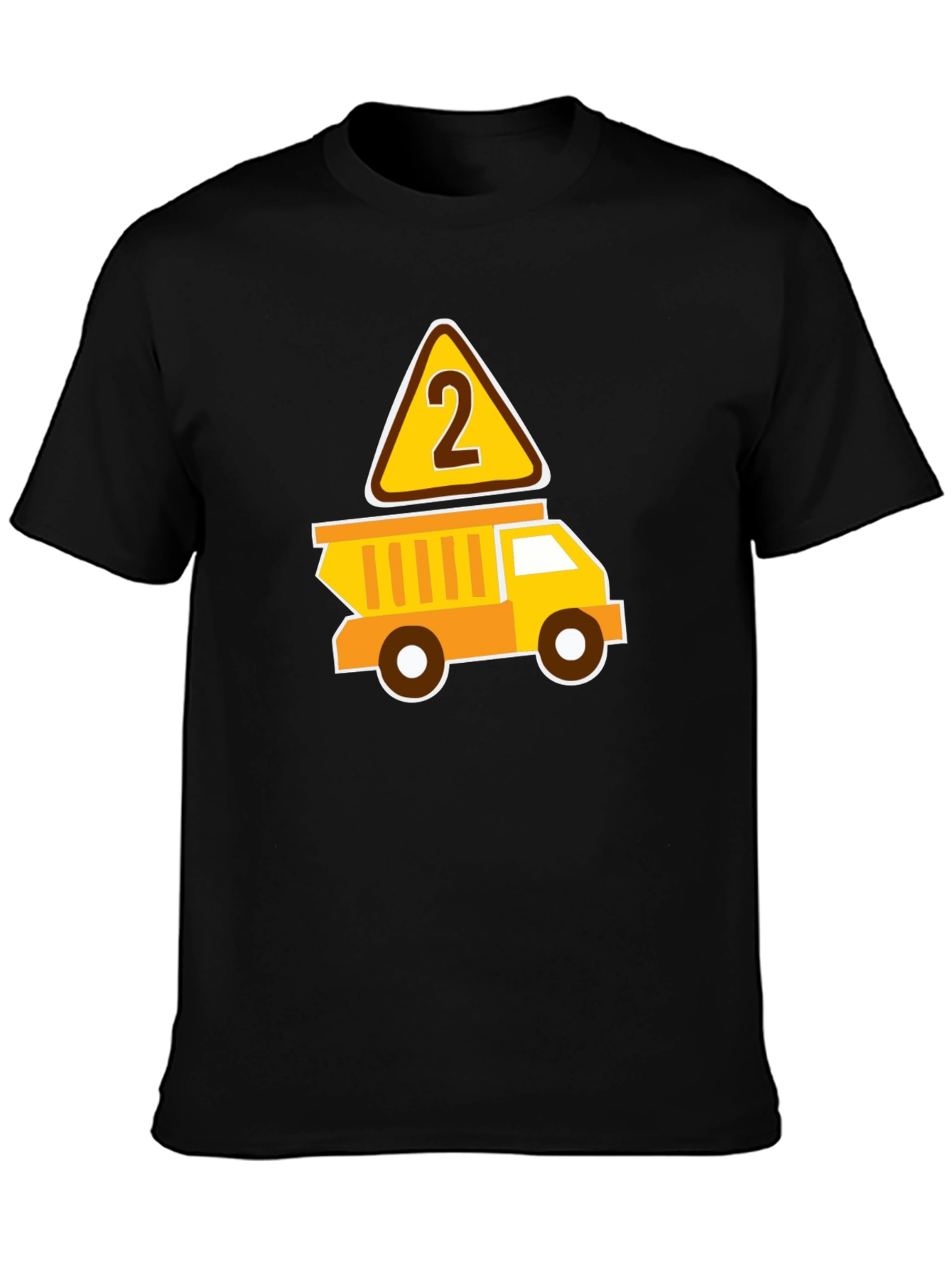 Kids 2nd Birthday Truck T-Shirt