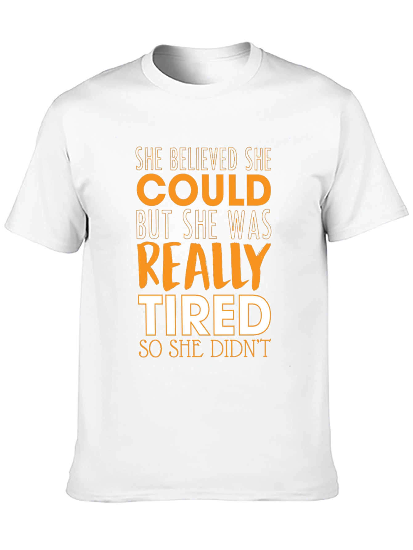 She Believed She Could Graphic Tee