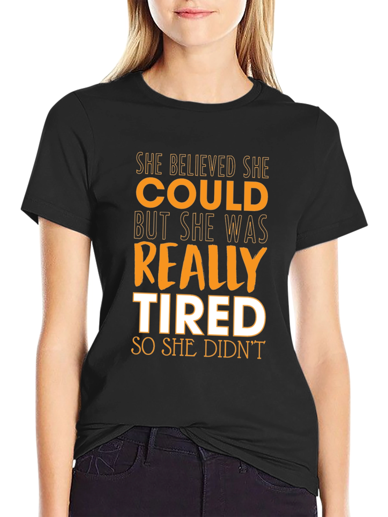 She Believed She Could Graphic Tee