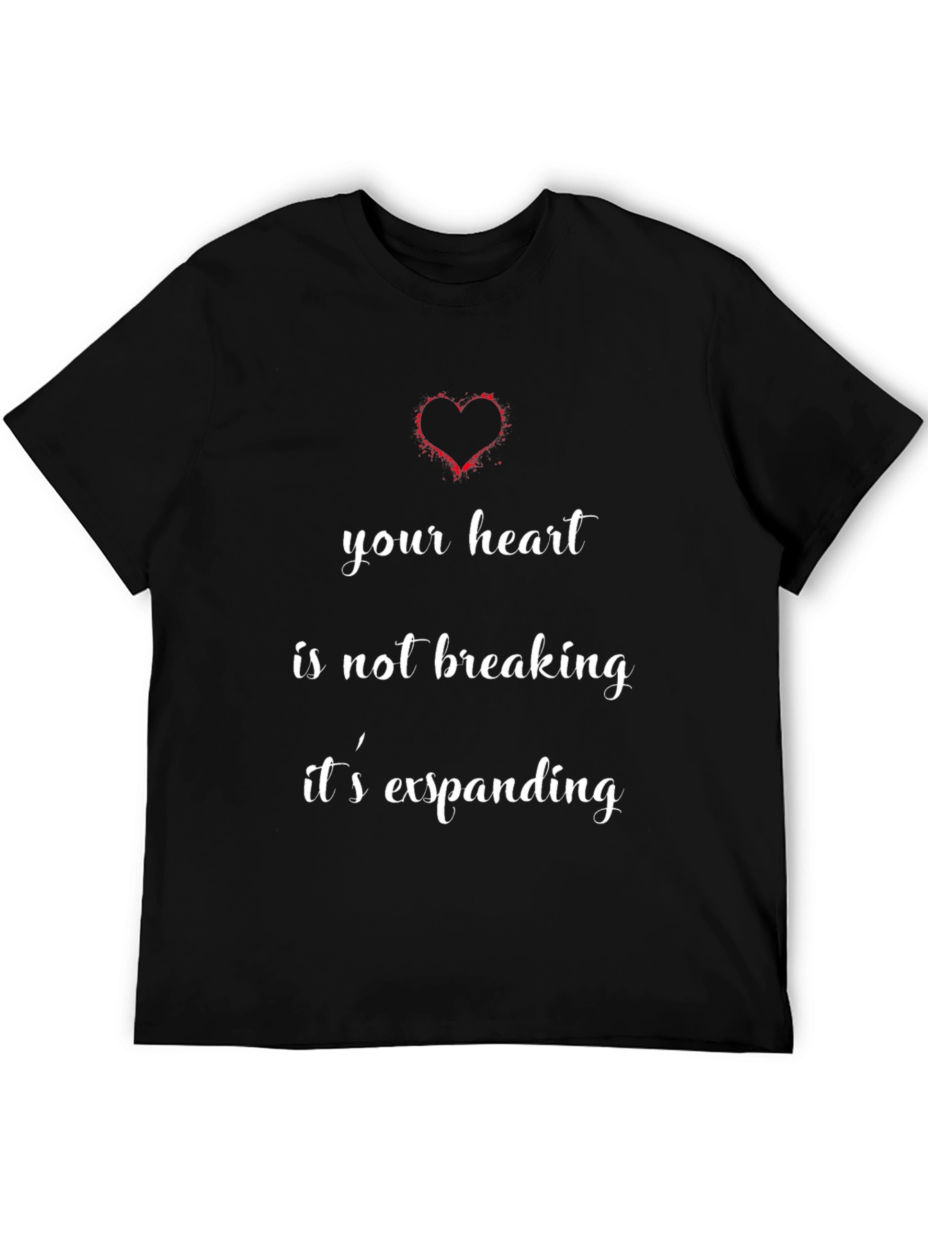 Expanding Heart Graphic Tee