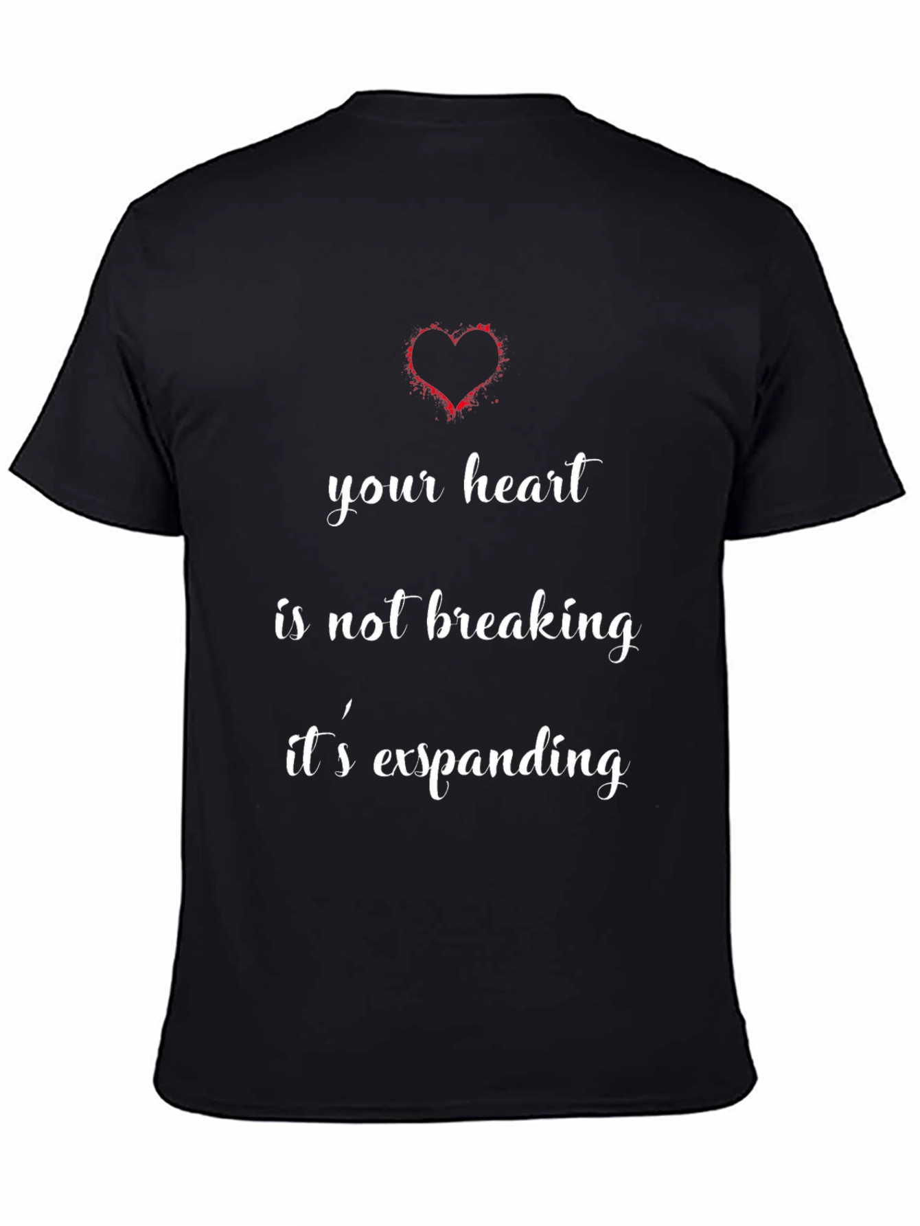 Expanding Heart Graphic Tee