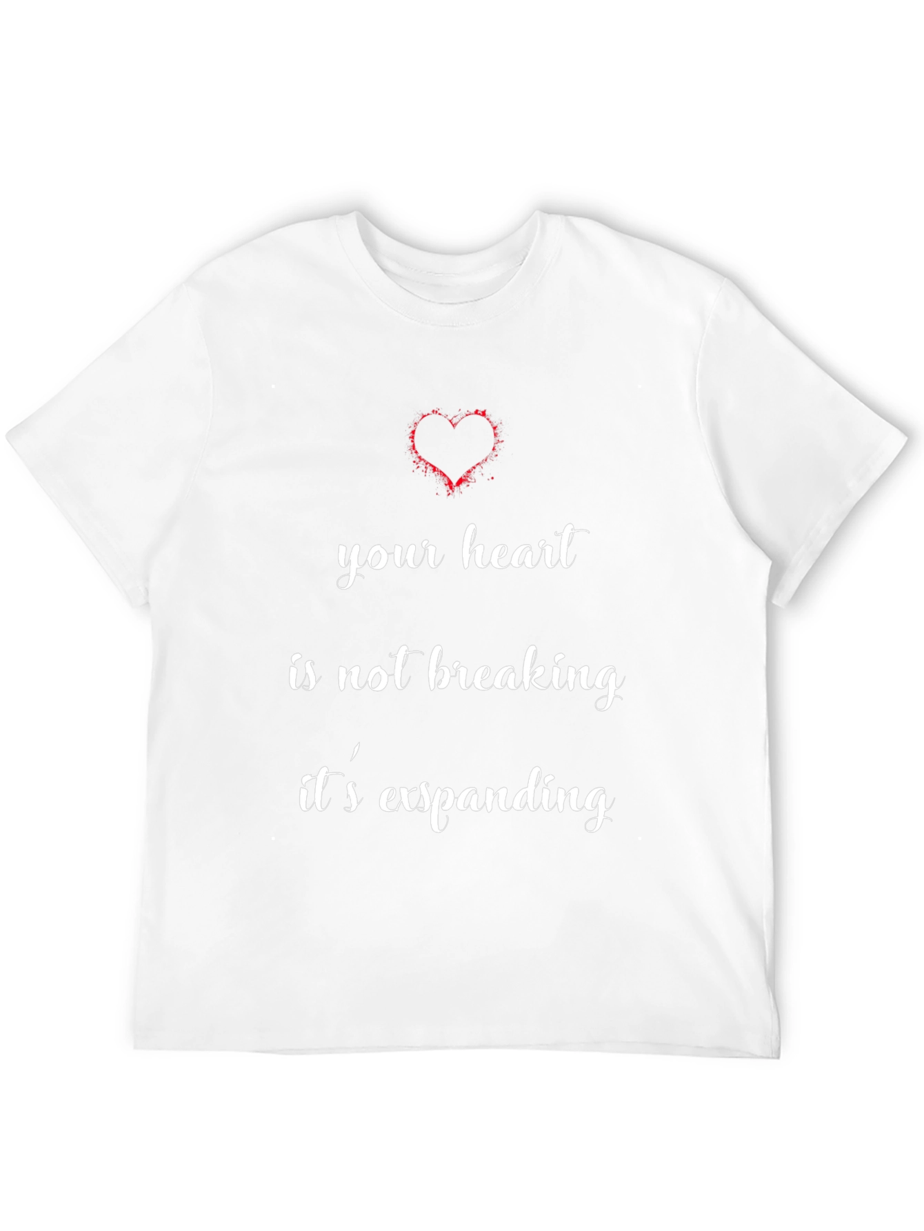 Expanding Heart Graphic Tee