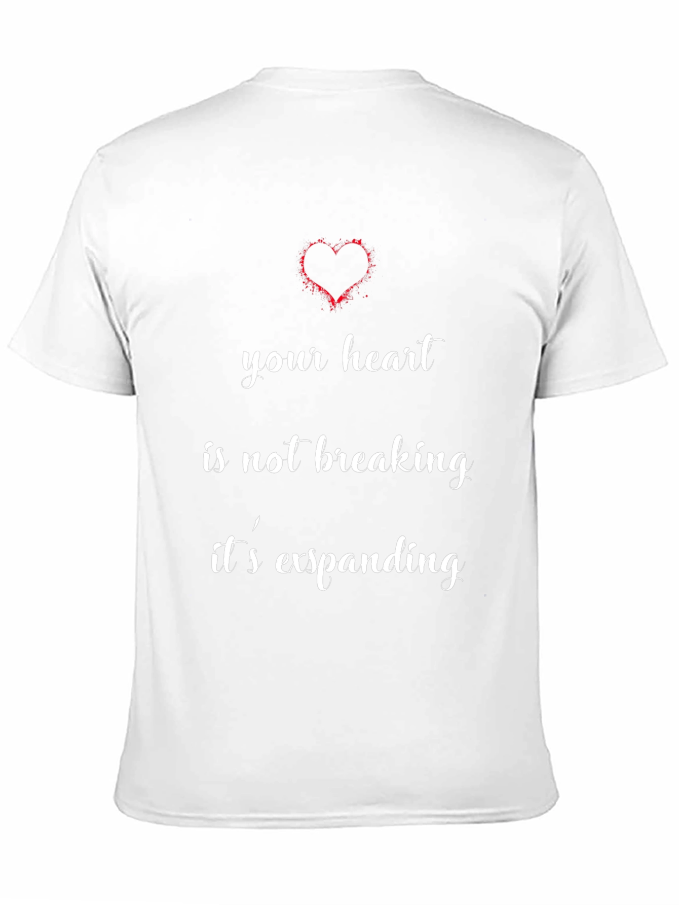 Expanding Heart Graphic Tee
