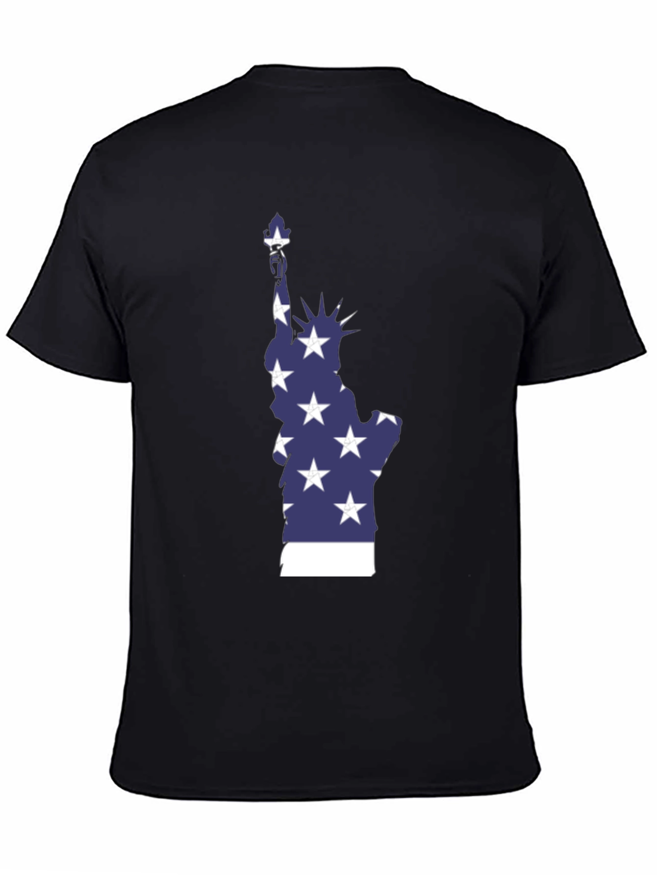 Statue of Liberty Patriotic Graphic T-Shirt