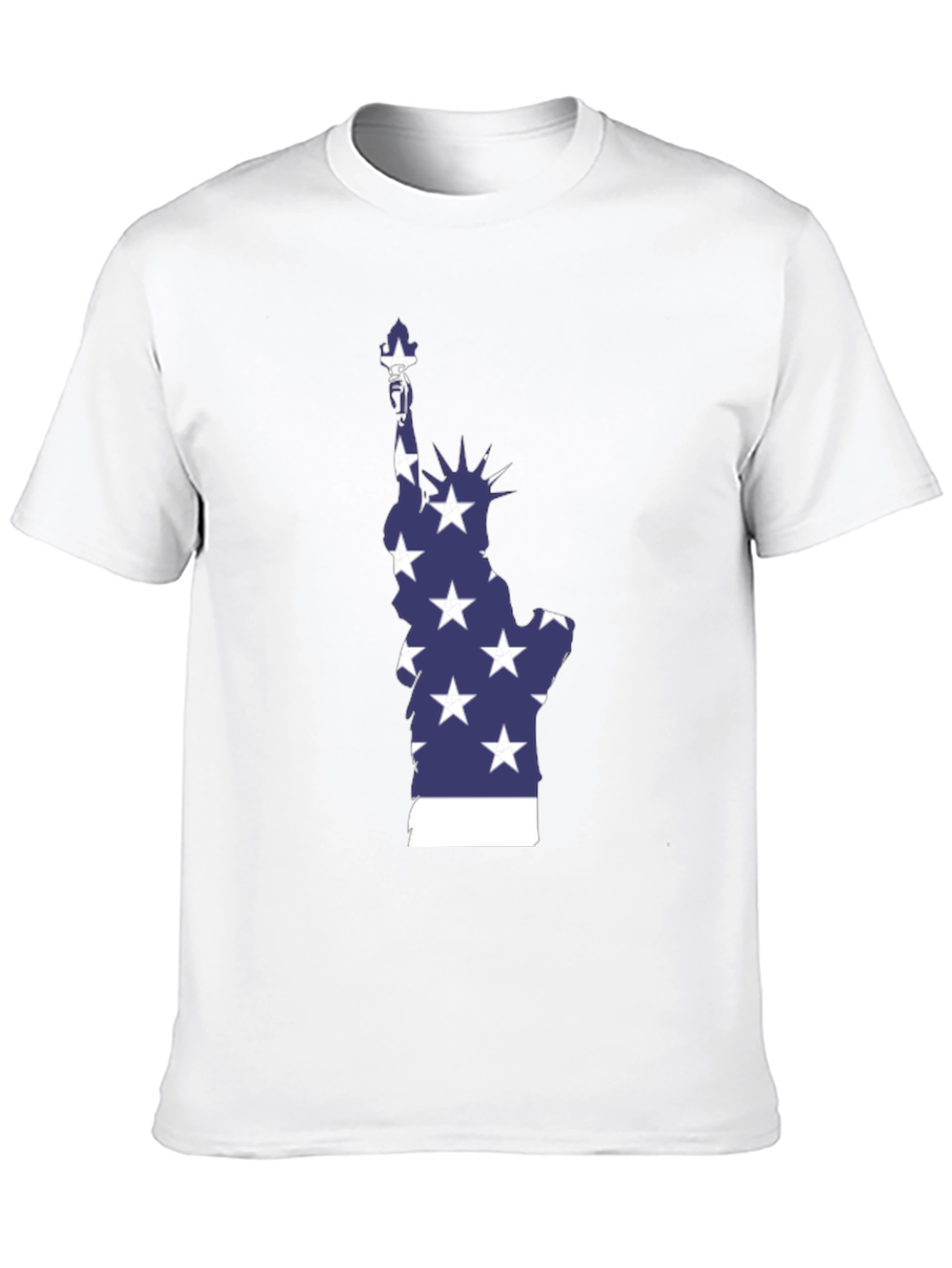 Statue of Liberty Patriotic Graphic T-Shirt