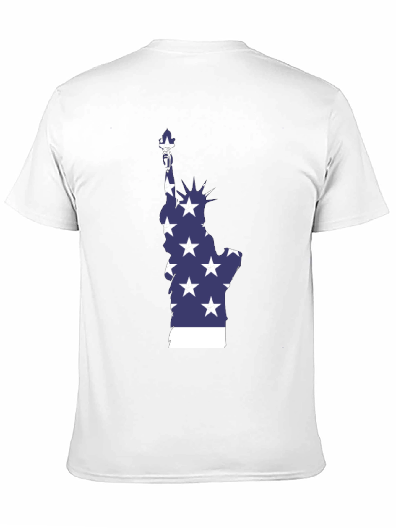 Statue of Liberty Patriotic Graphic T-Shirt