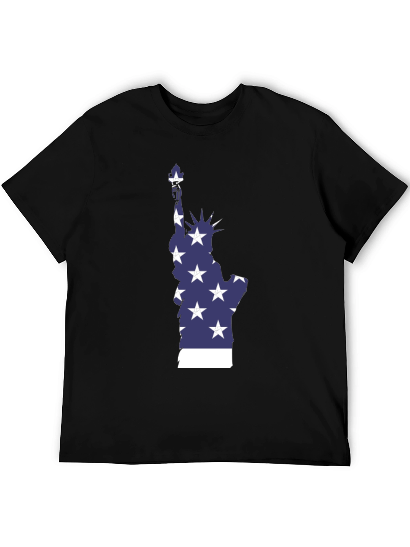 Statue of Liberty Patriotic Graphic T-Shirt