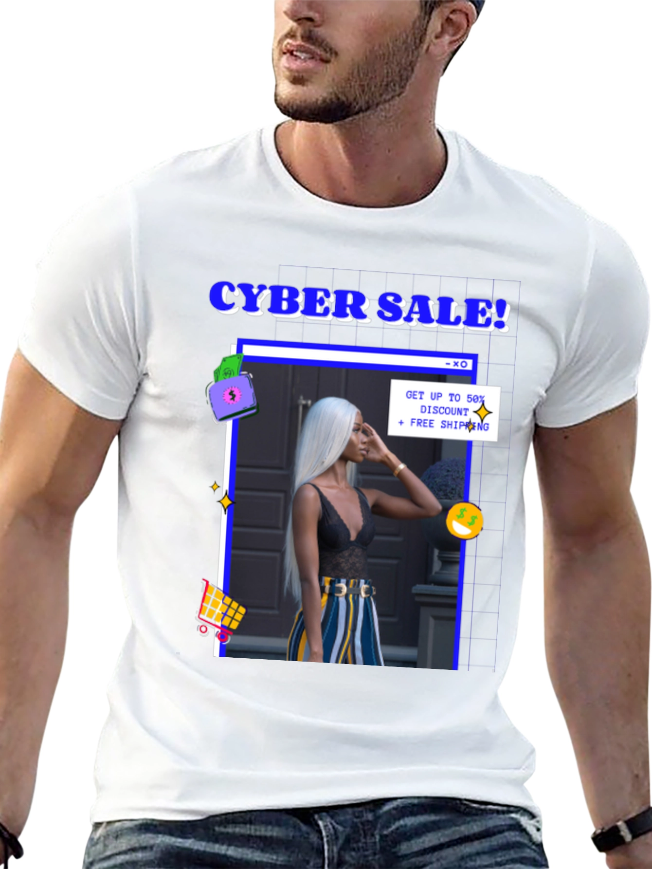 Cyber Sale Graphic Tee