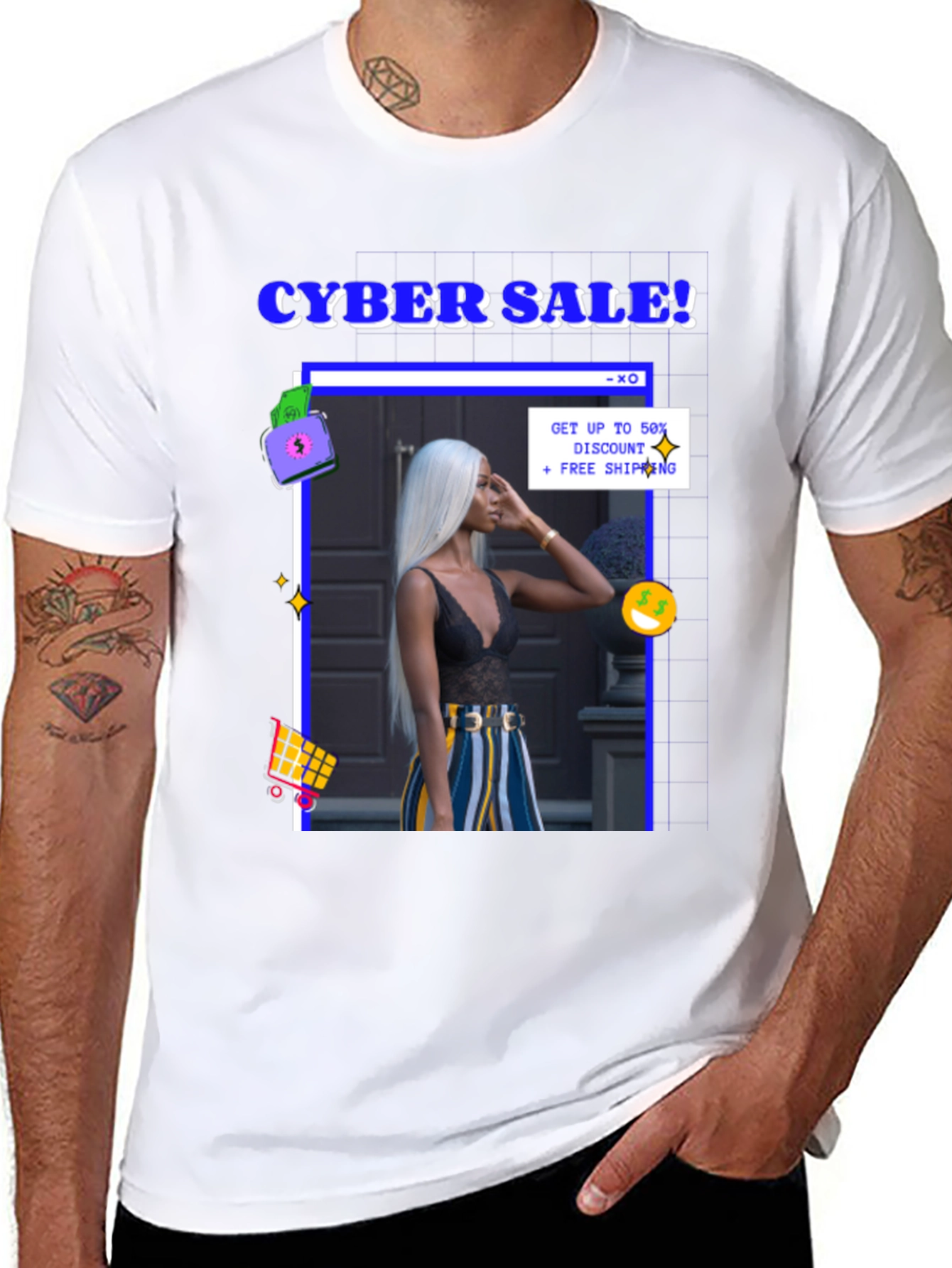 Cyber Sale Graphic Tee