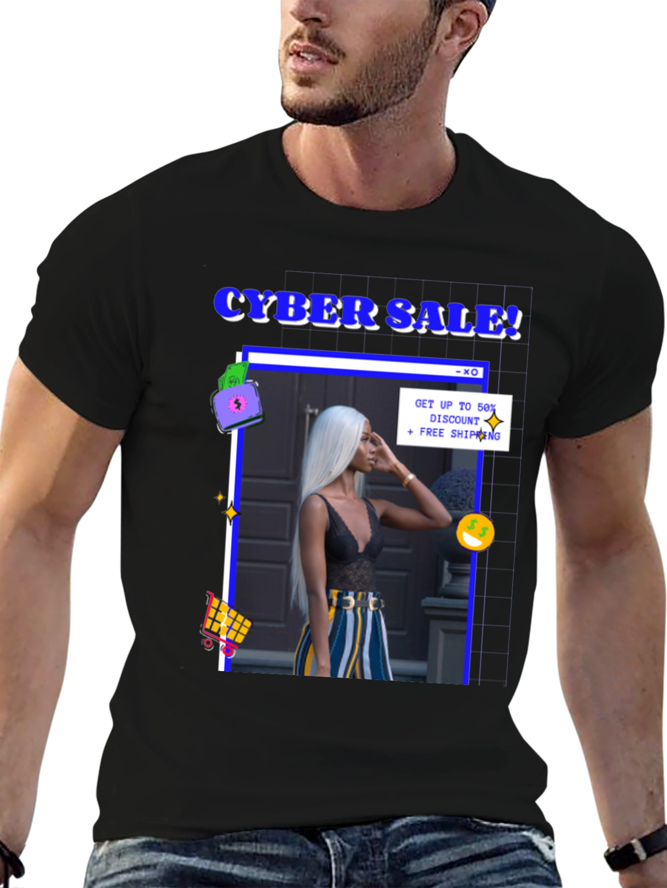 Cyber Sale Graphic Tee