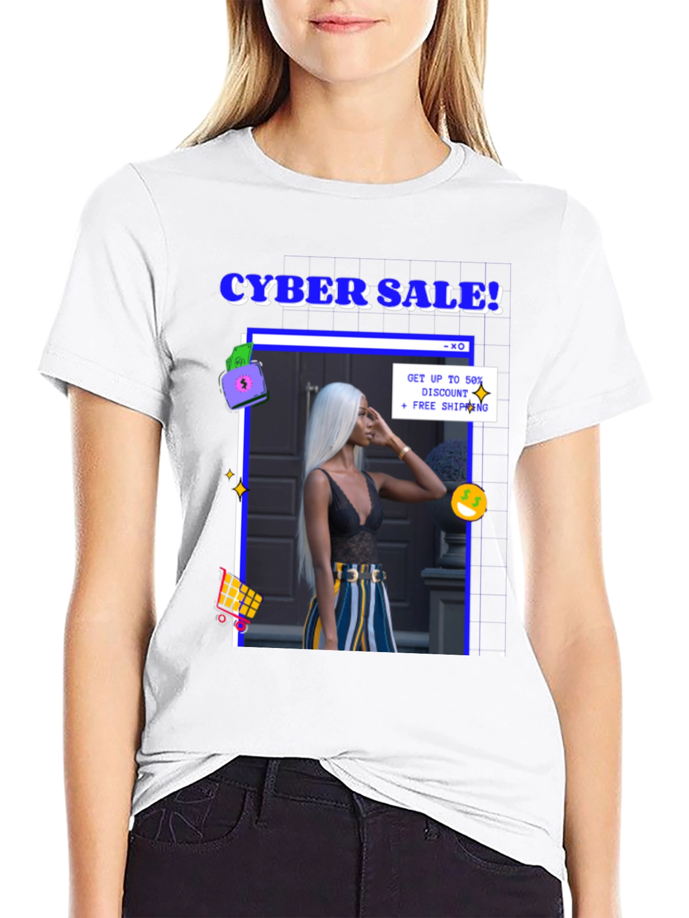 Cyber Sale Graphic Tee