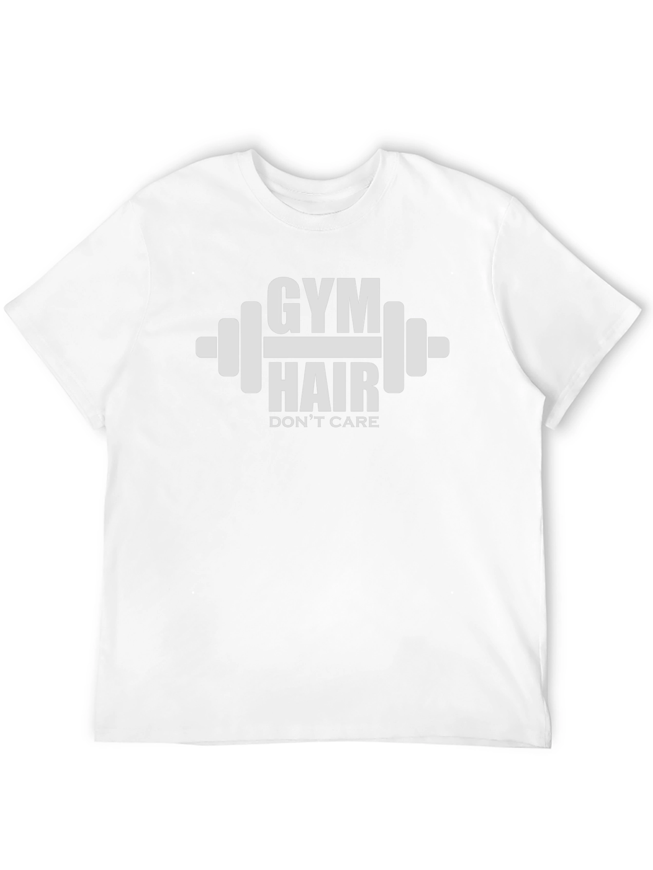 Gym Hair Dont Care Black T-Shirt