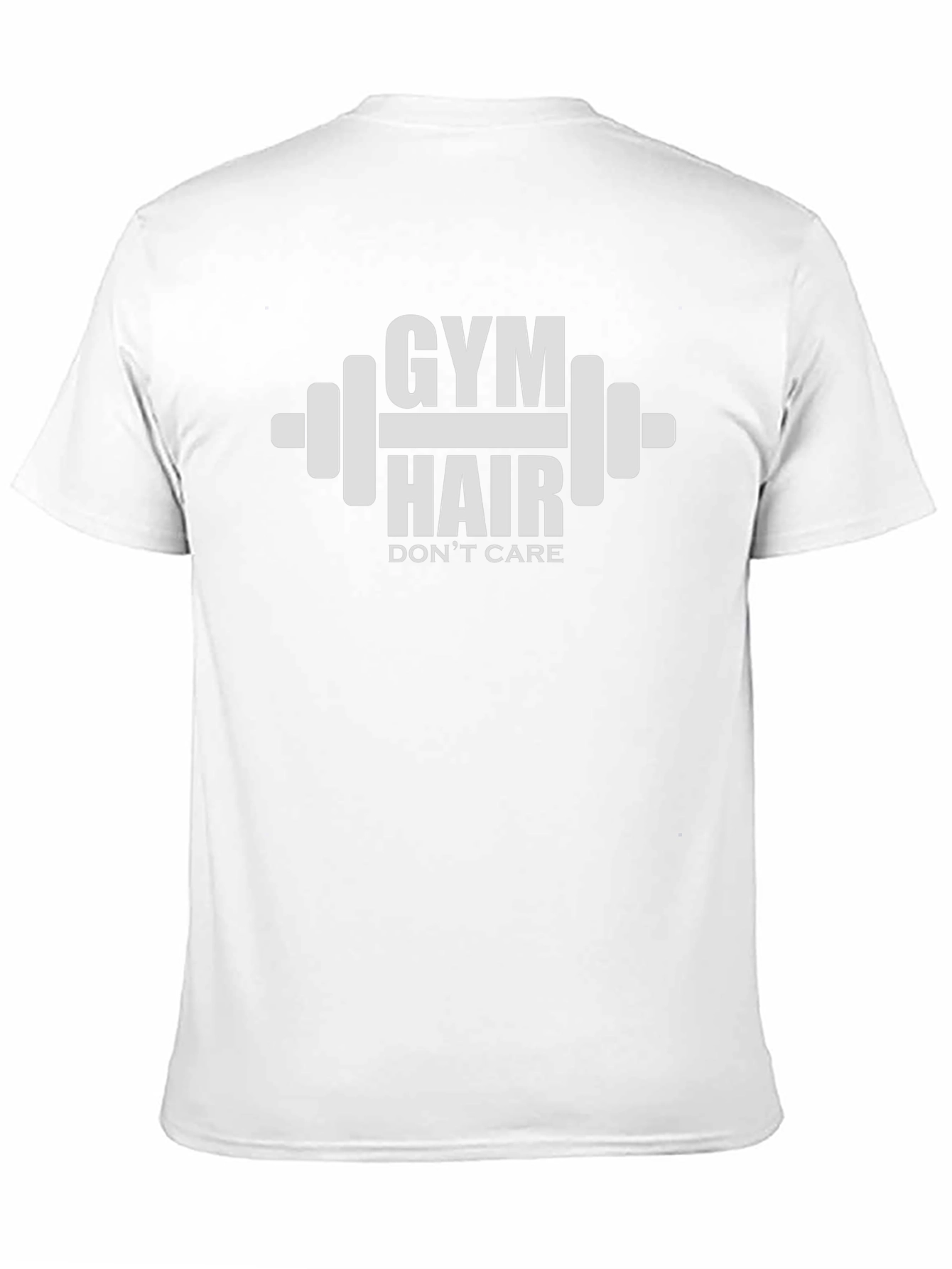Gym Hair Dont Care Black T-Shirt