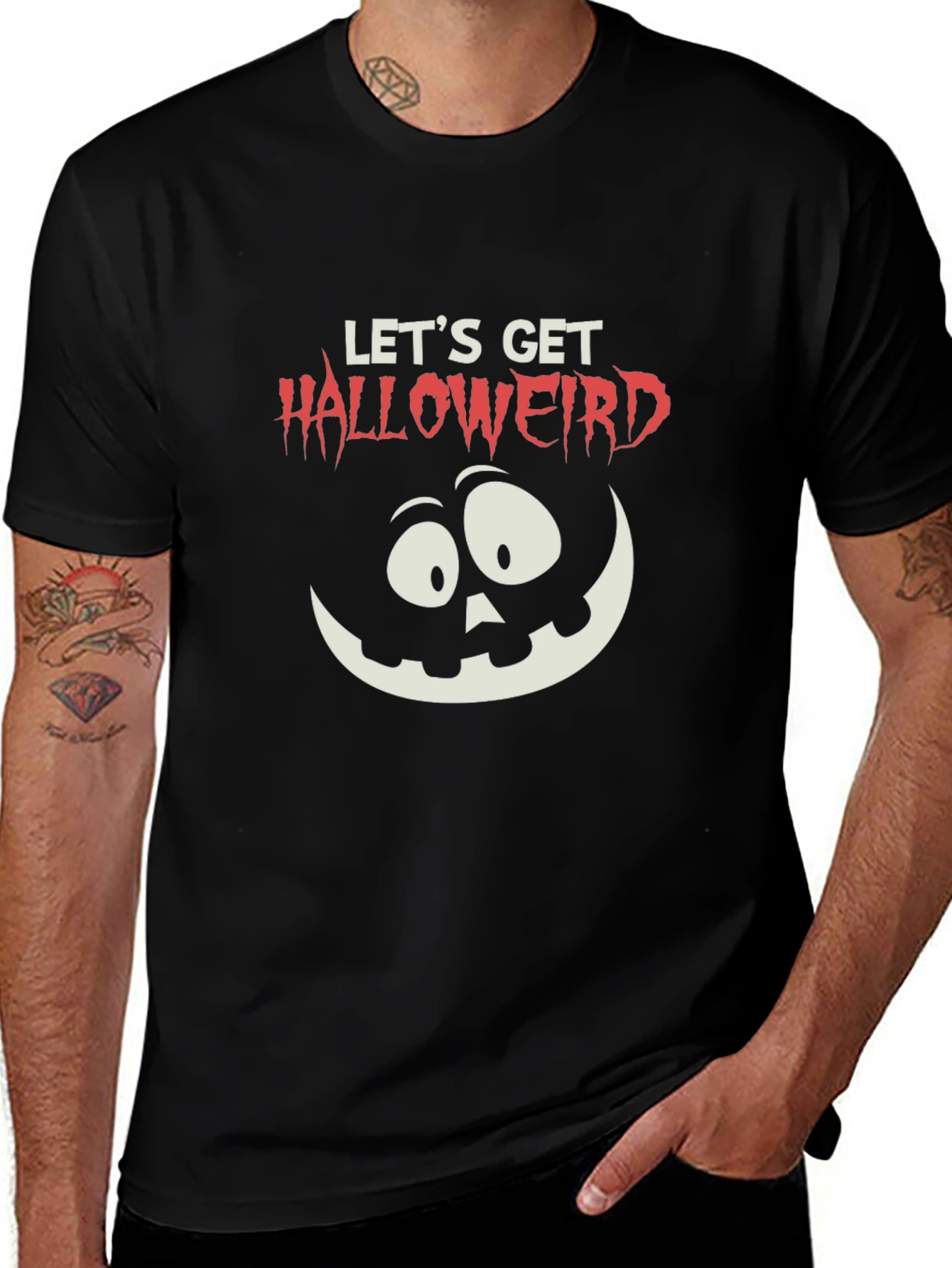 Lets Get Halloweird T-Shirt - Fun Halloween Tee