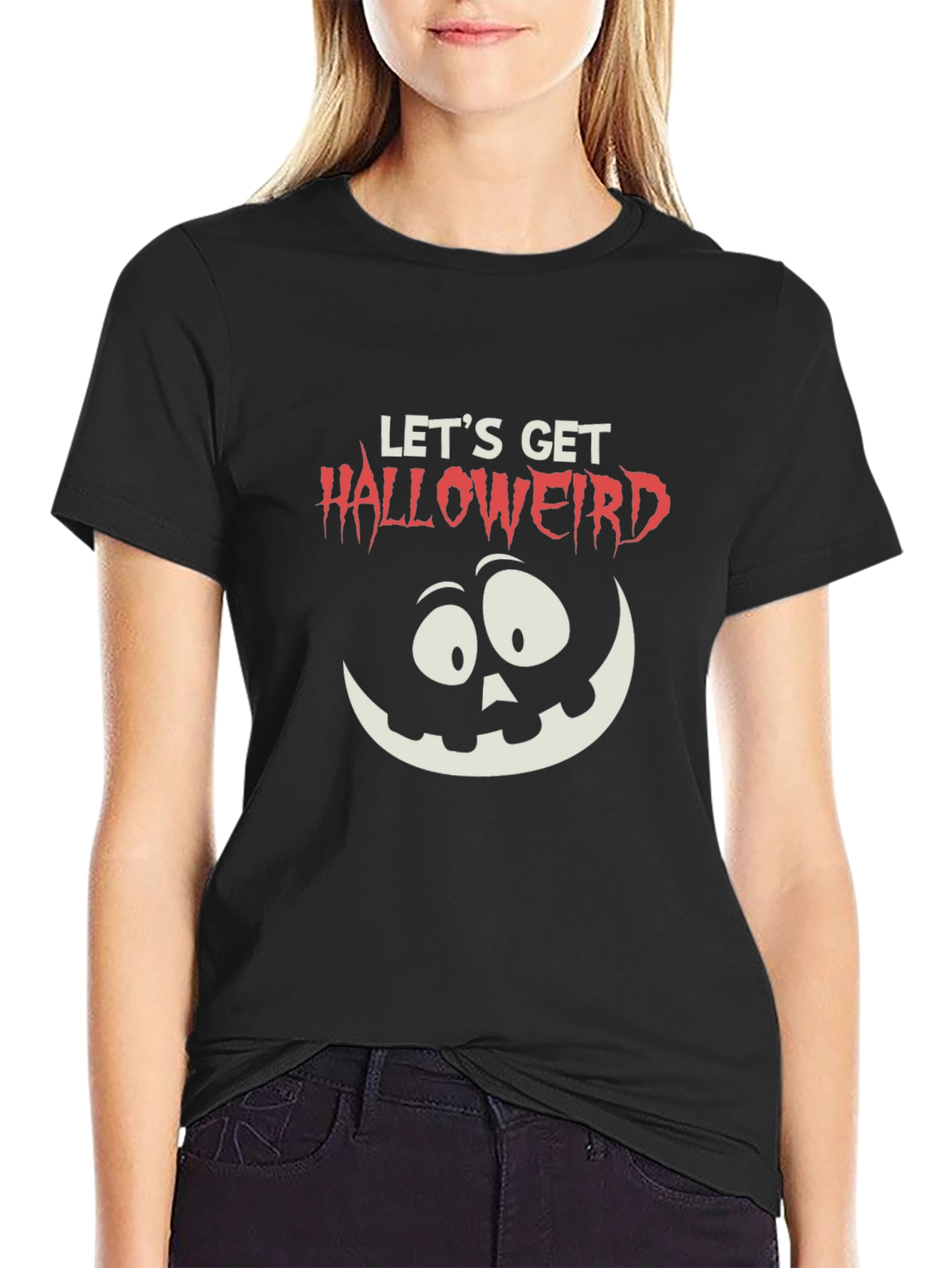 Lets Get Halloweird T-Shirt - Fun Halloween Tee