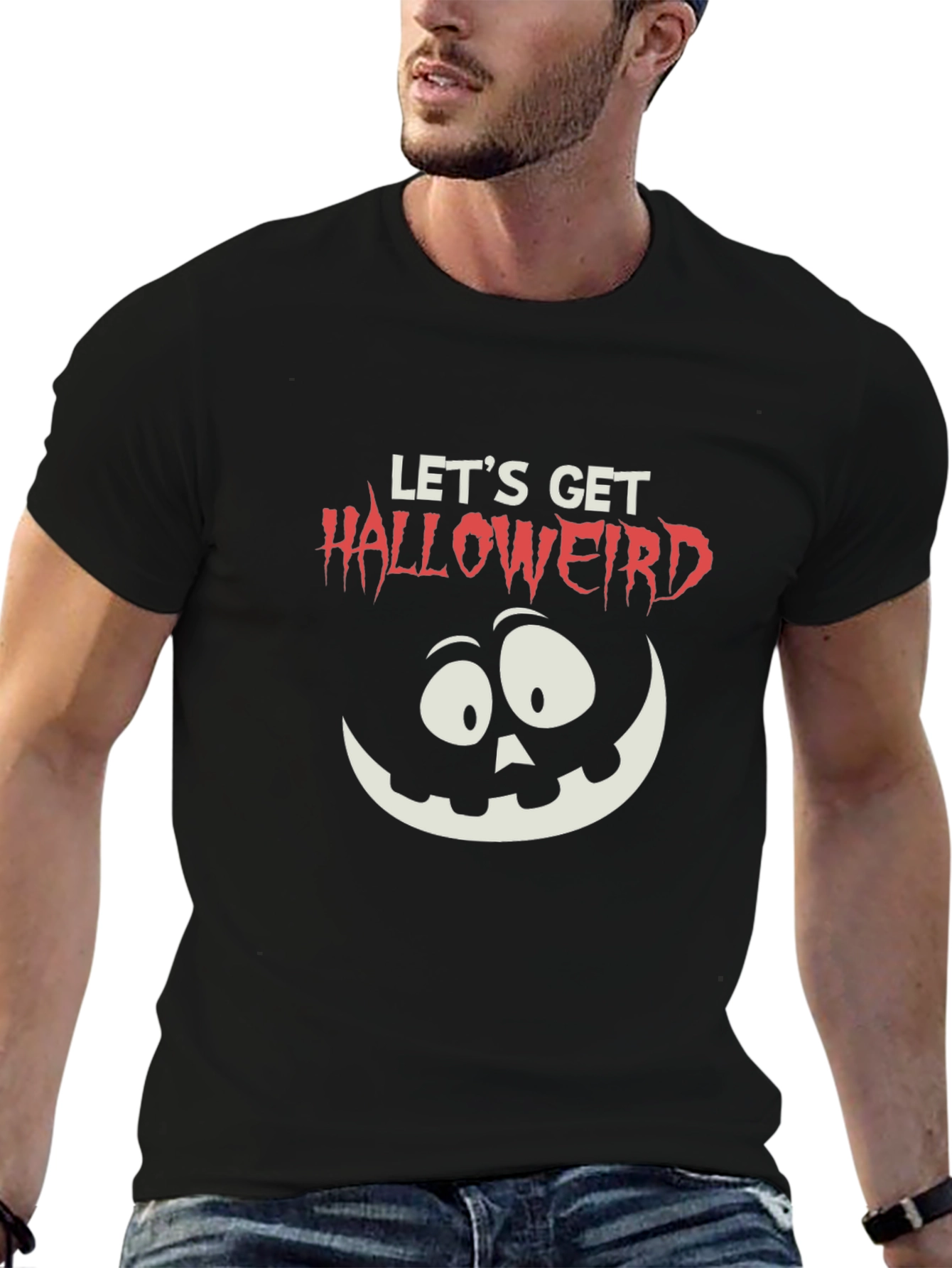 Lets Get Halloweird T-Shirt - Fun Halloween Tee