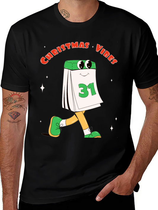 Christmas Vibes Calendar T-Shirt