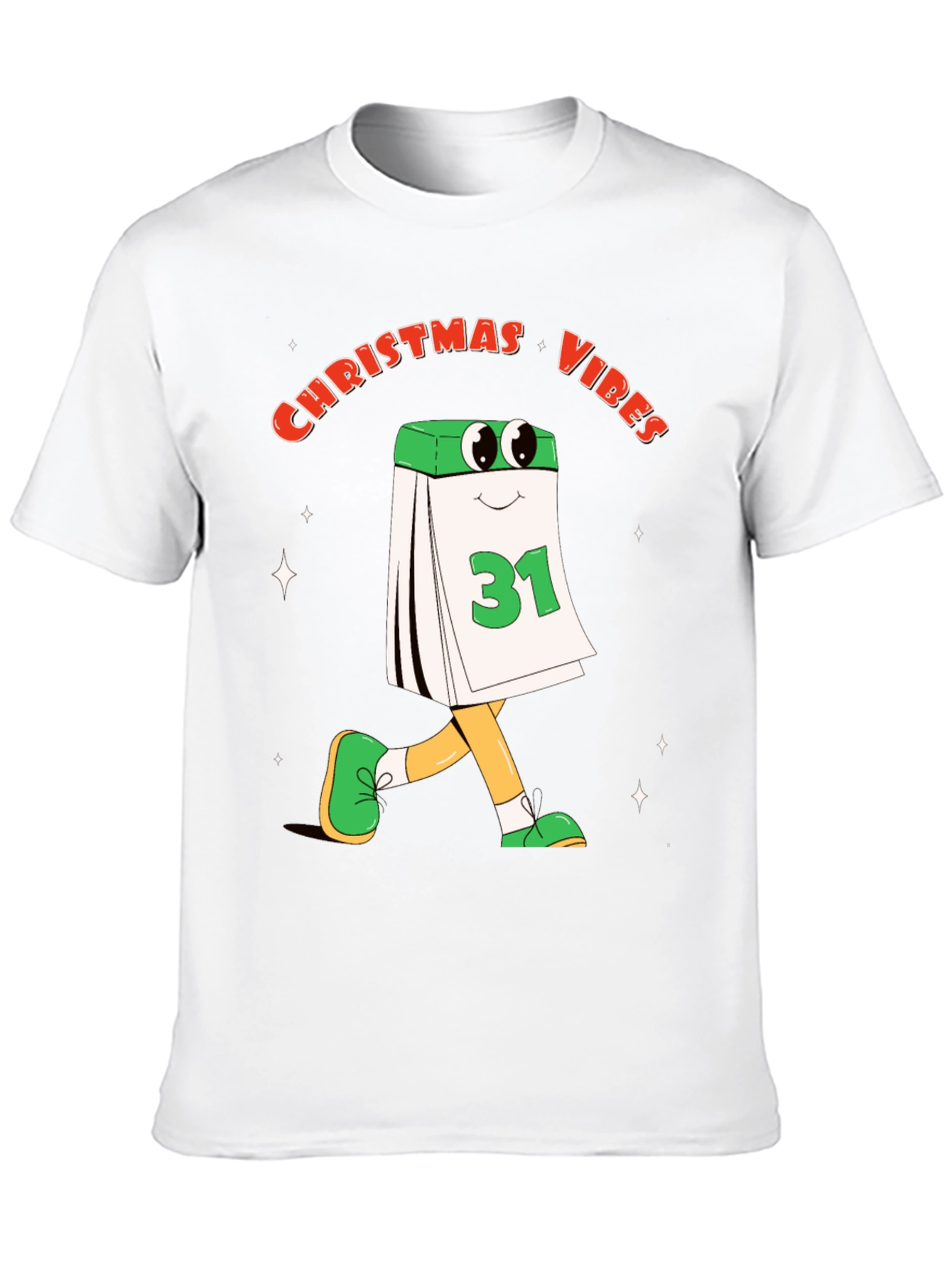 Christmas Vibes Calendar T-Shirt