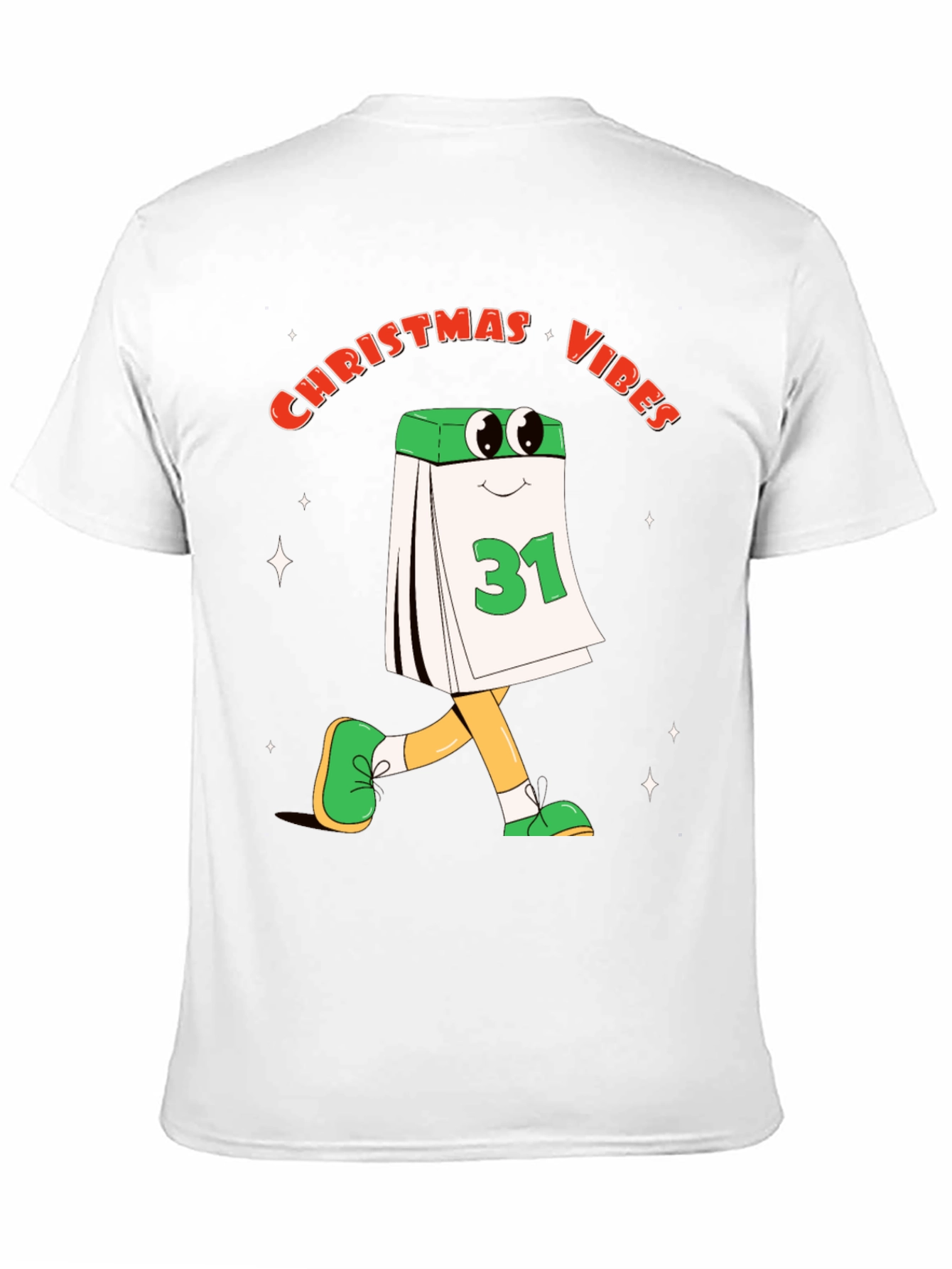Christmas Vibes Calendar T-Shirt