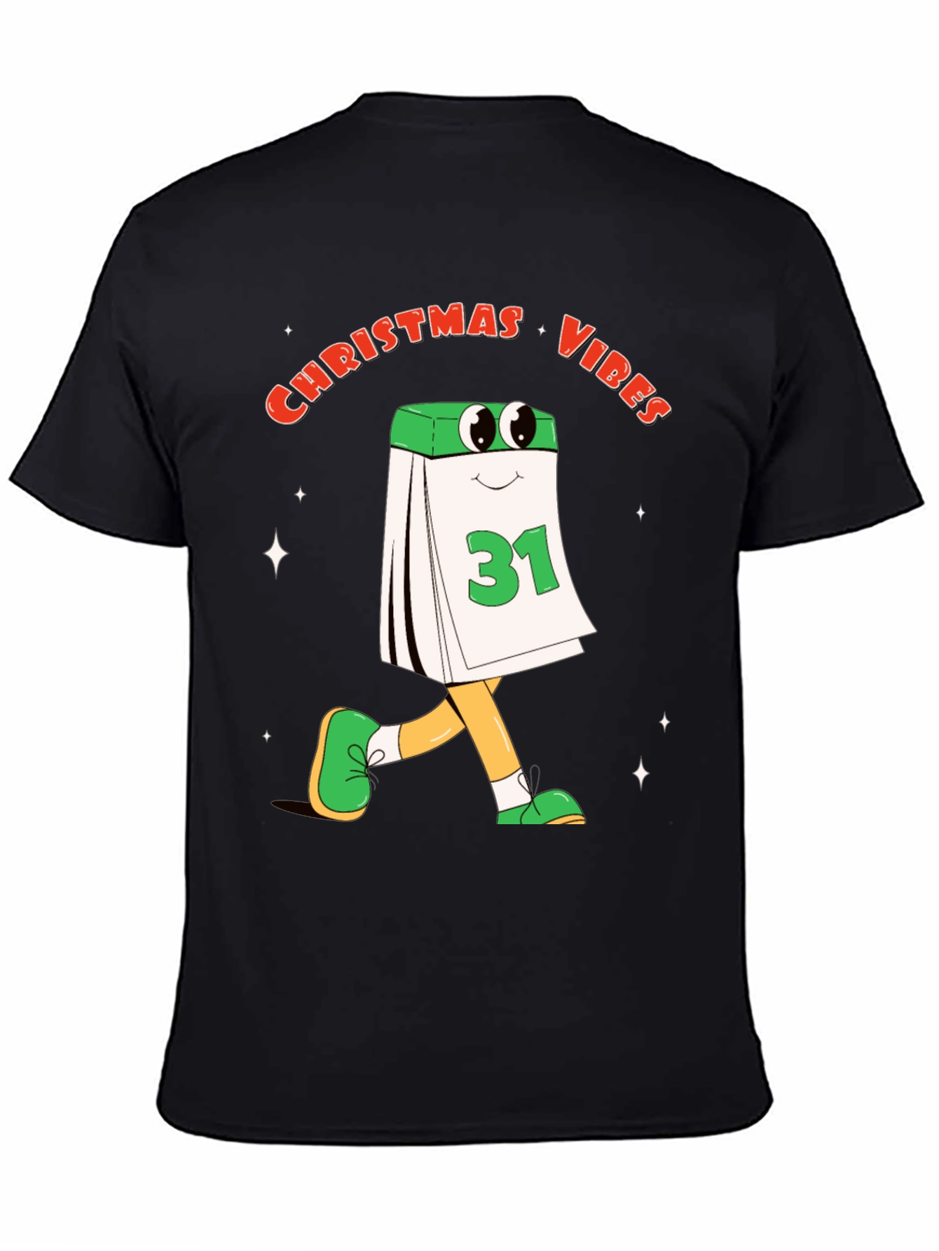 Christmas Vibes Calendar T-Shirt