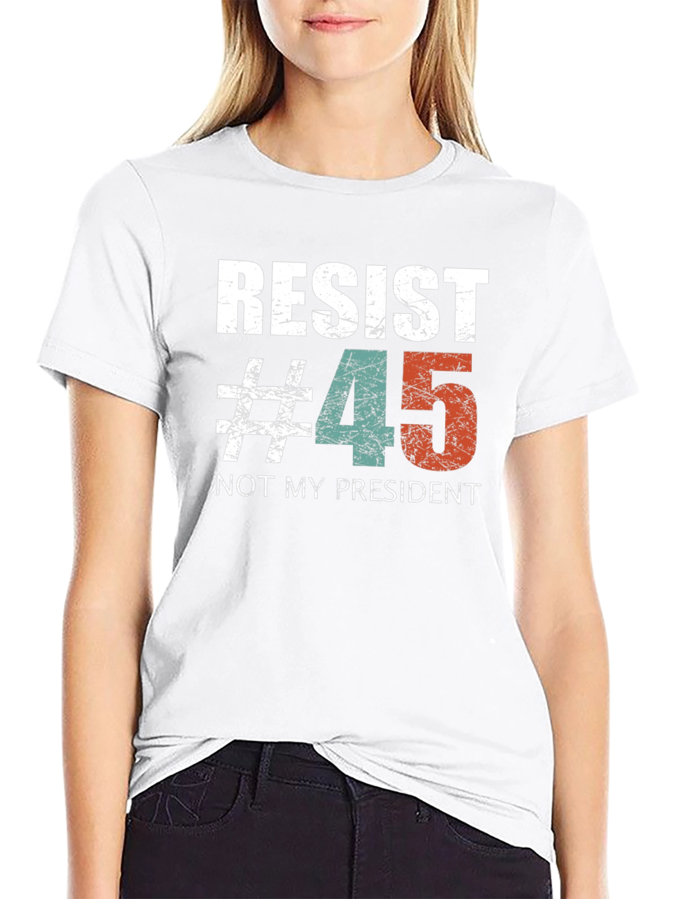 Resist #45 Graphic Tee - Political Statement Shirt