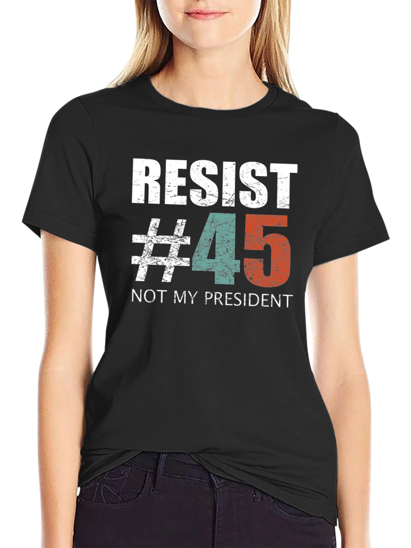 Resist #45 Graphic Tee - Political Statement Shirt