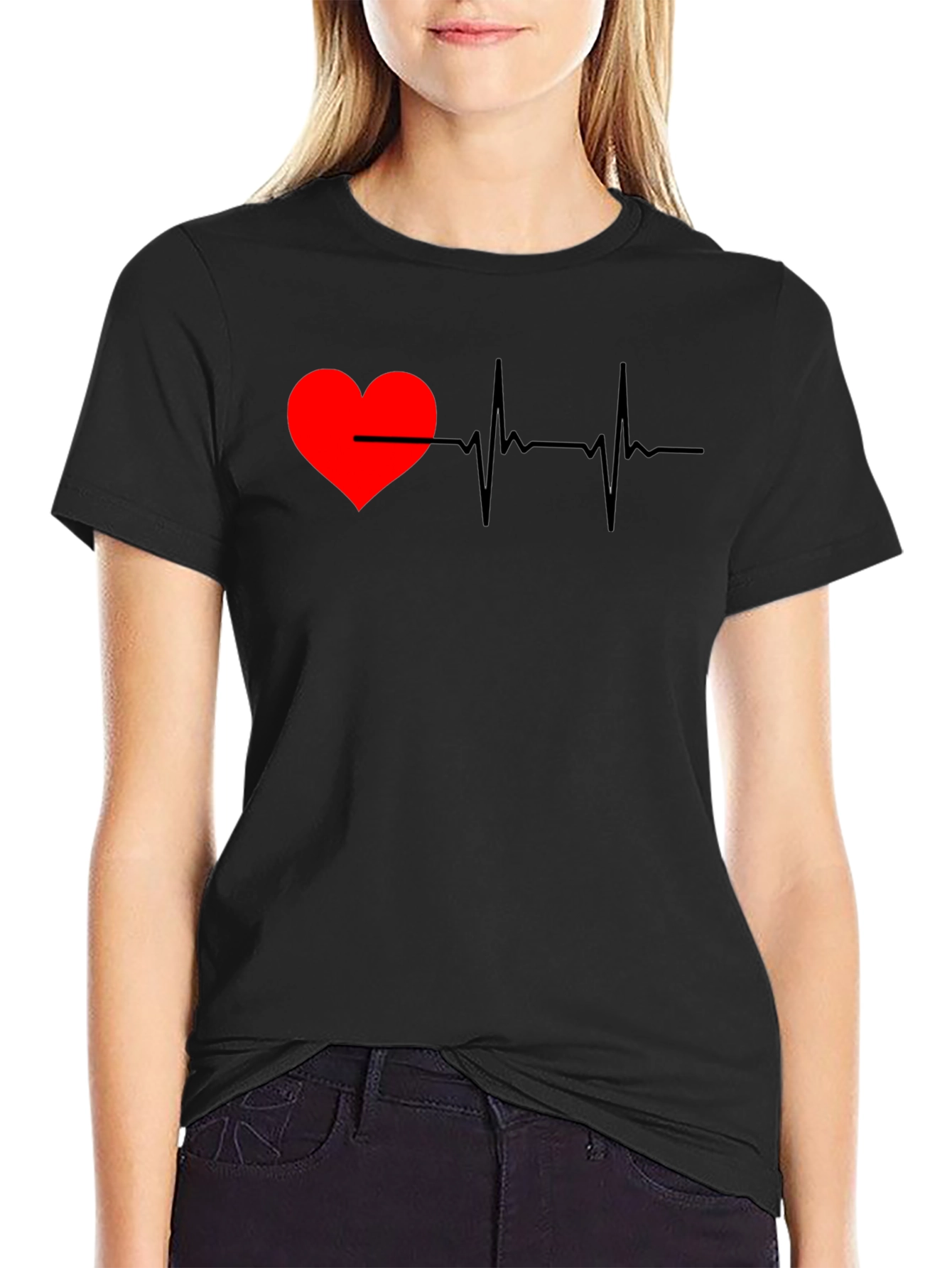 Heartbeat Lifeline Graphic Tee