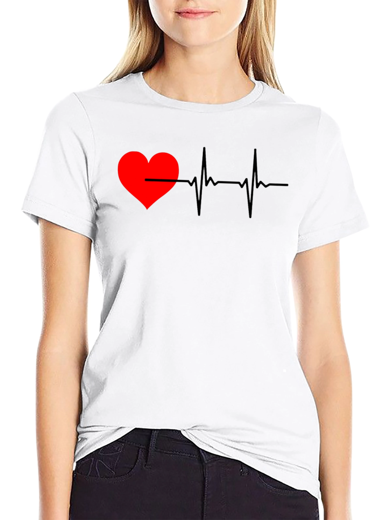 Heartbeat Lifeline Graphic Tee